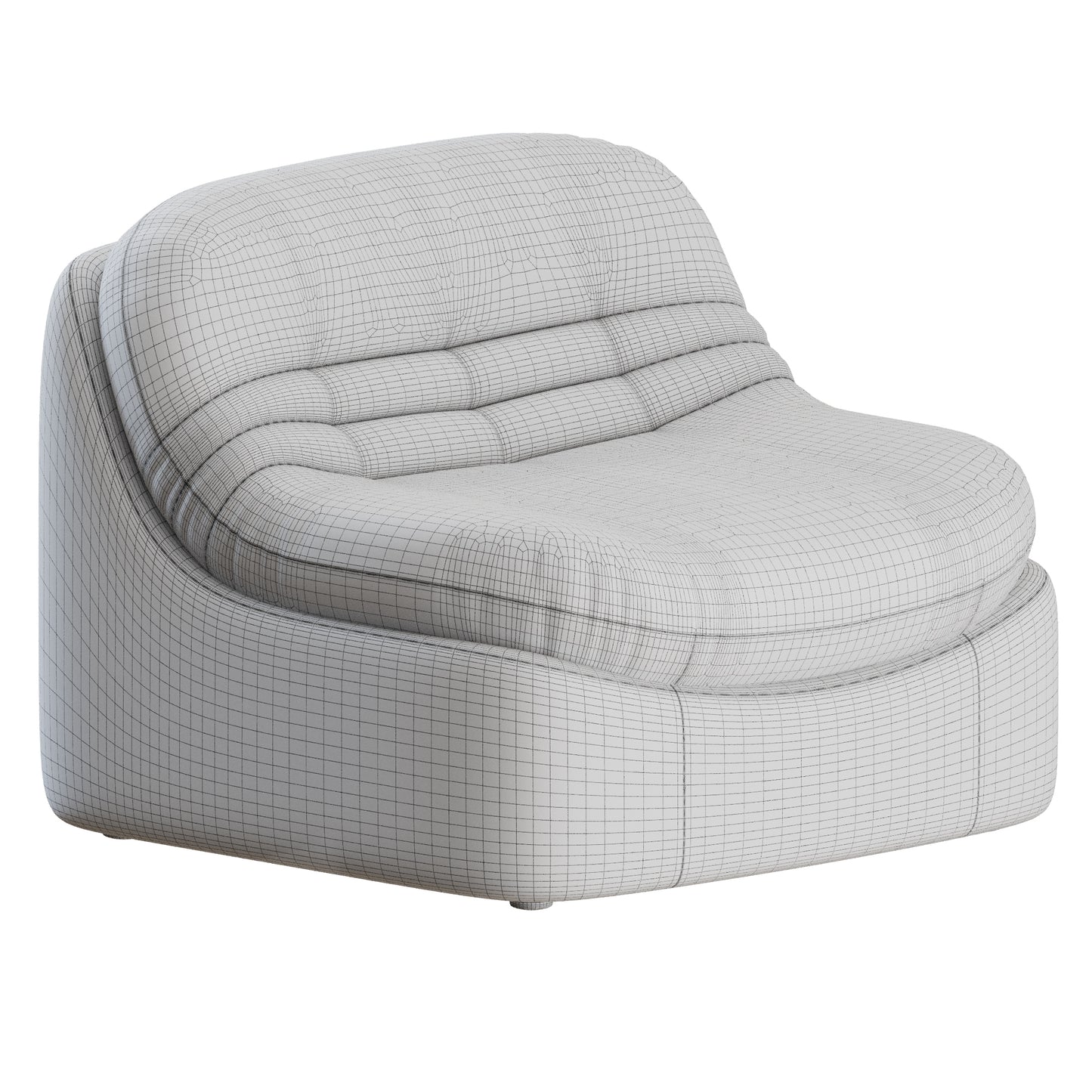 Glove Occasional Chair by Ellison Studios 3D Model