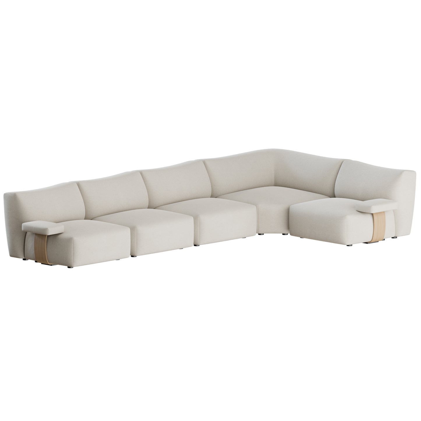 Goom Modular Sofa by MDF Italia 3D Model