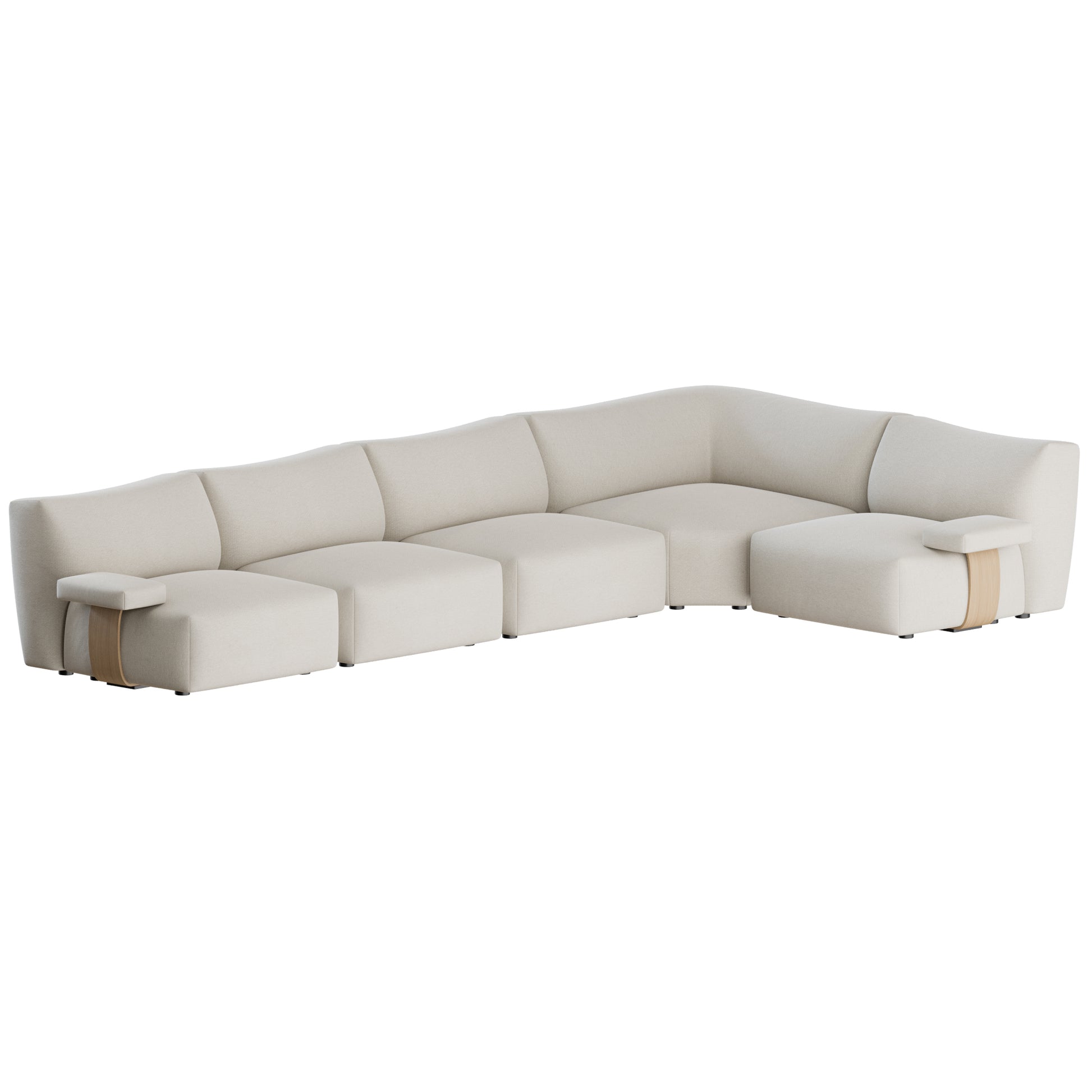 Goom Modular Sofa by MDF Italia 3D Model