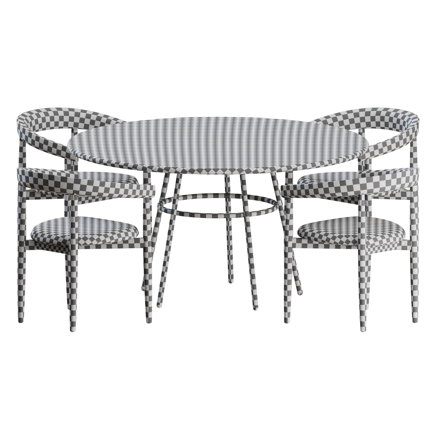 Gourmet Chair Bock Table by Gemla 3D Model