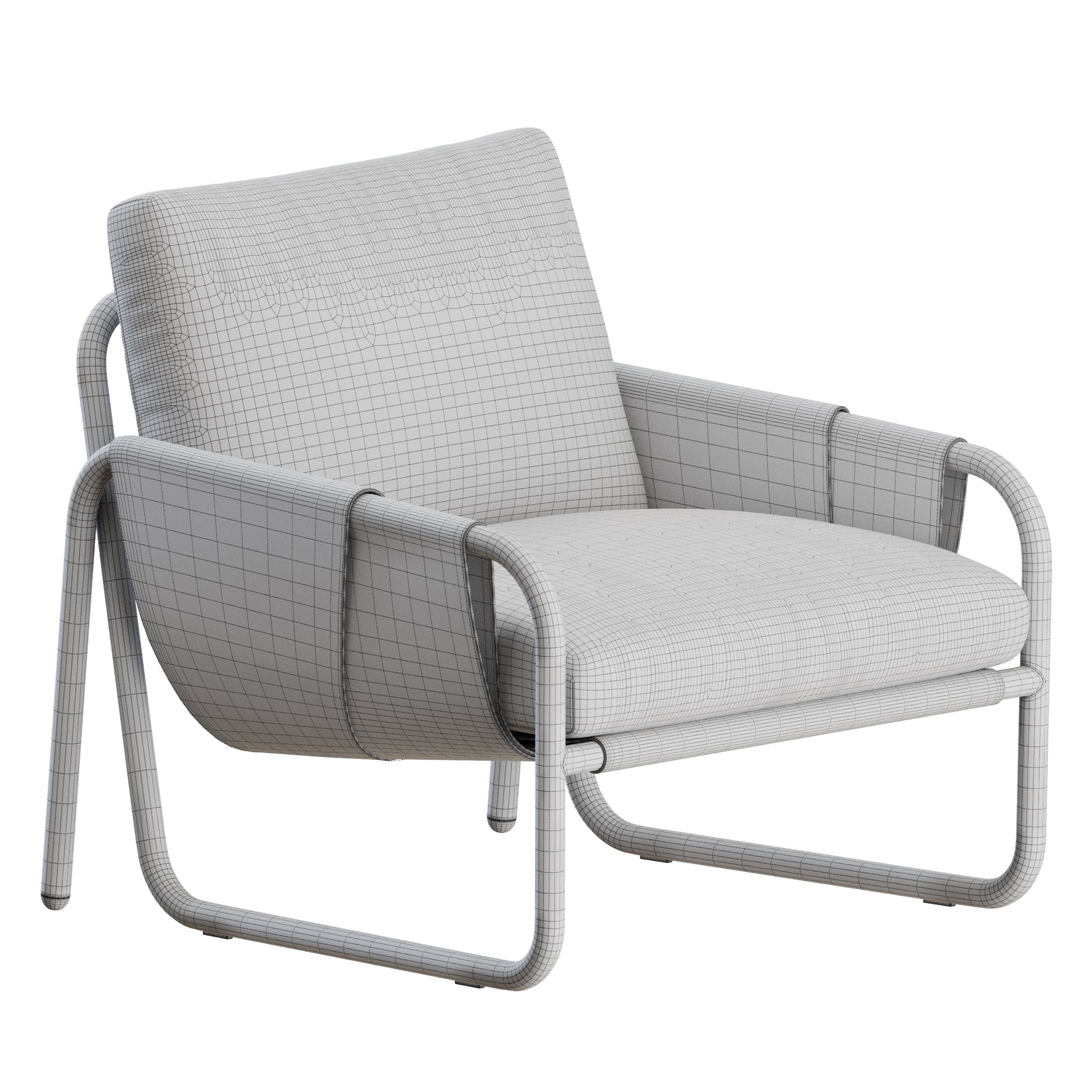 Graffetta Armchair by Lema 3D Model