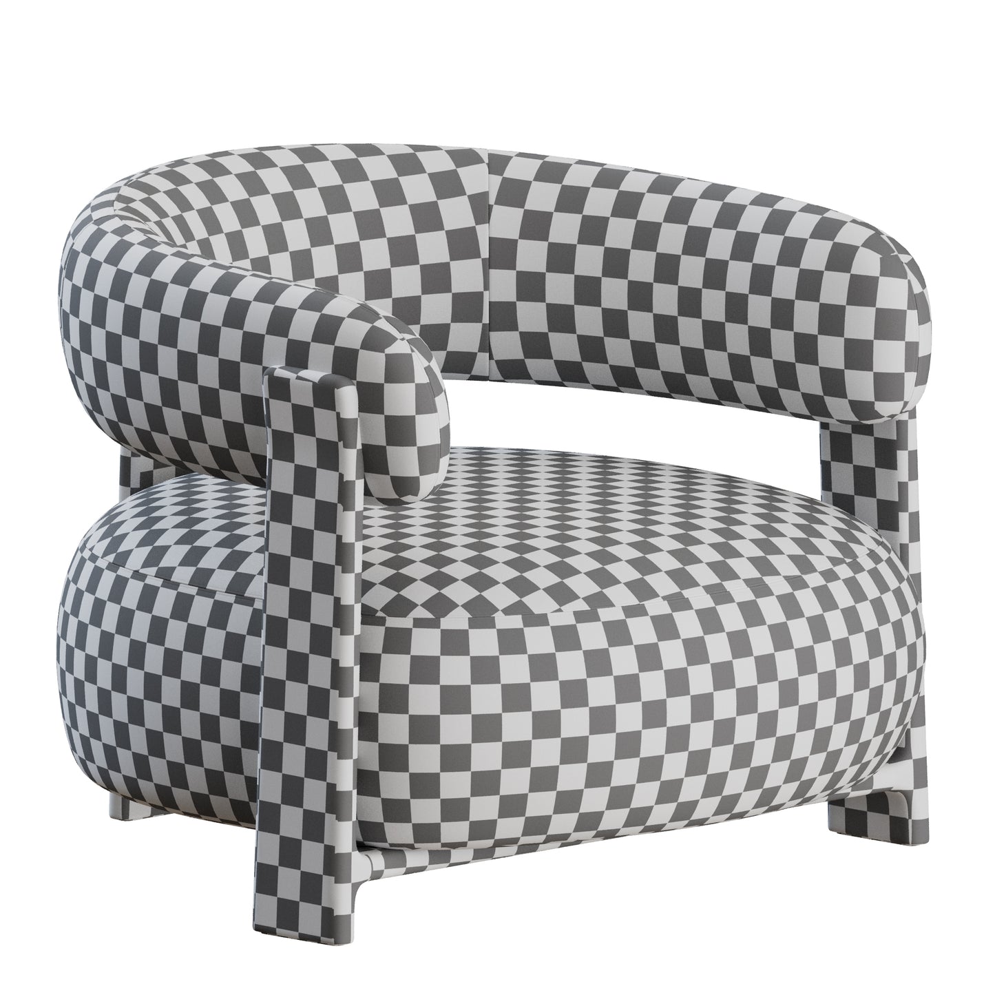 Granite Armchair by Kave Home 3D Model