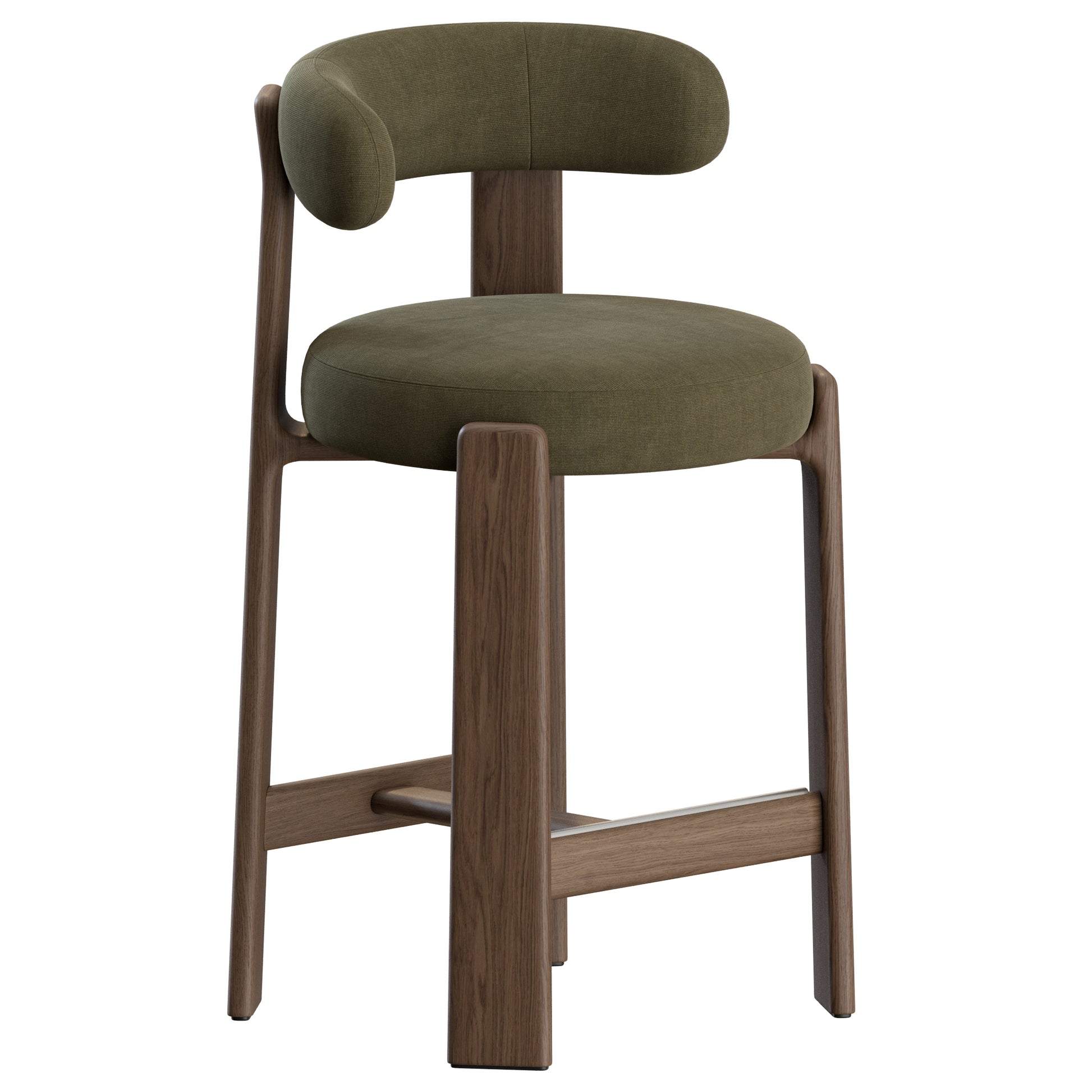 Granite Bar Stool by Kave Home 3D Model
