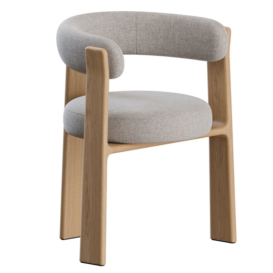 Granite Chair 3 Legs by Kave Home 3D Model