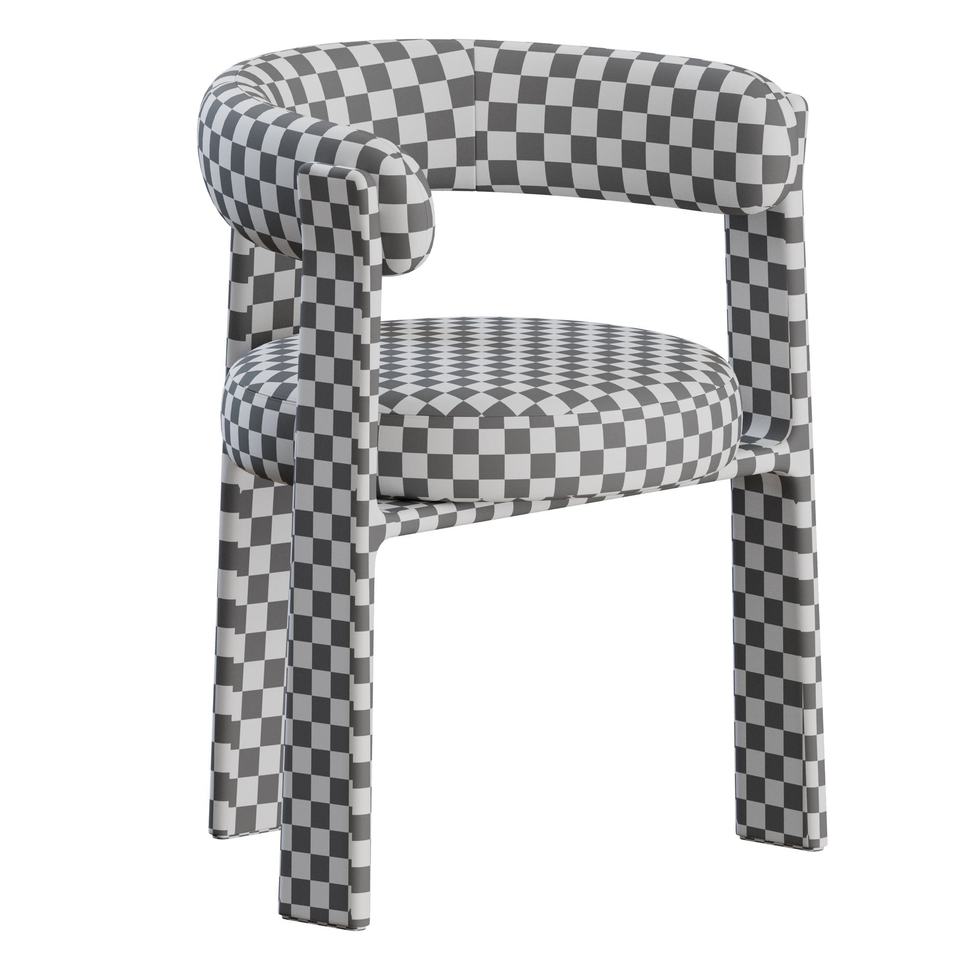 Granite Chair 3 Legs by Kave Home 3D Model
