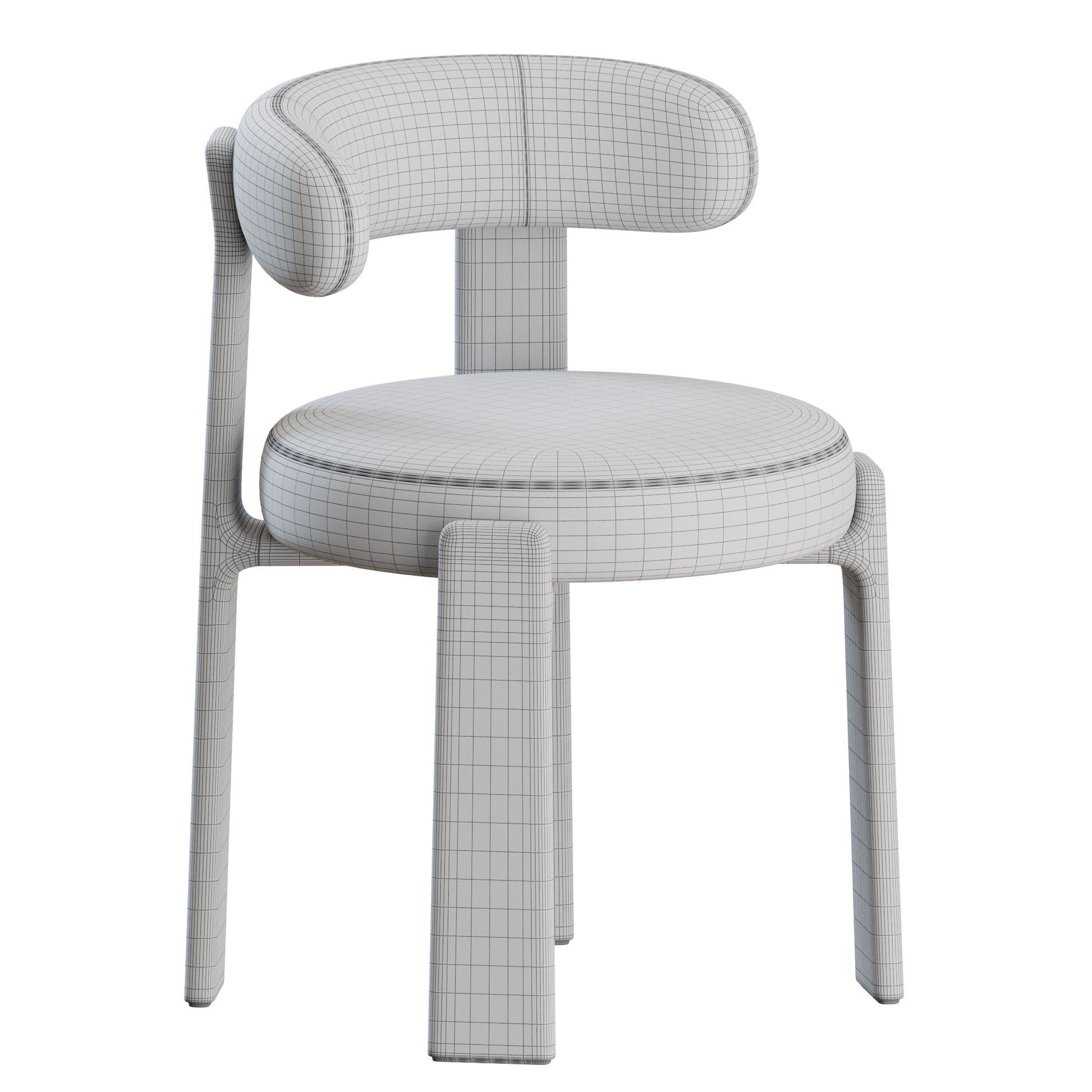 Granite Chair by Kave Home 3D Model