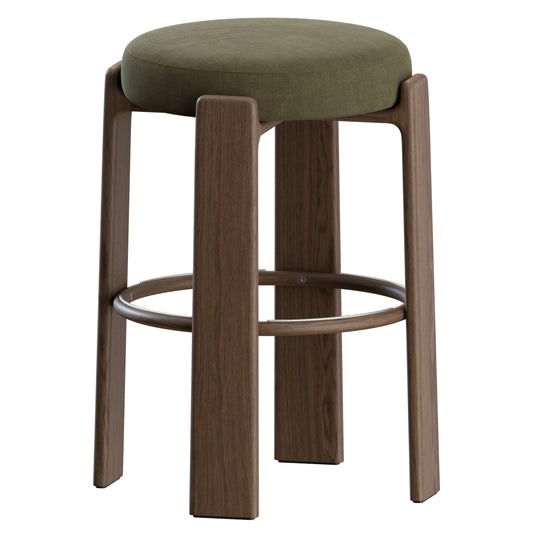Granite Stool by Kave Home 3D Model