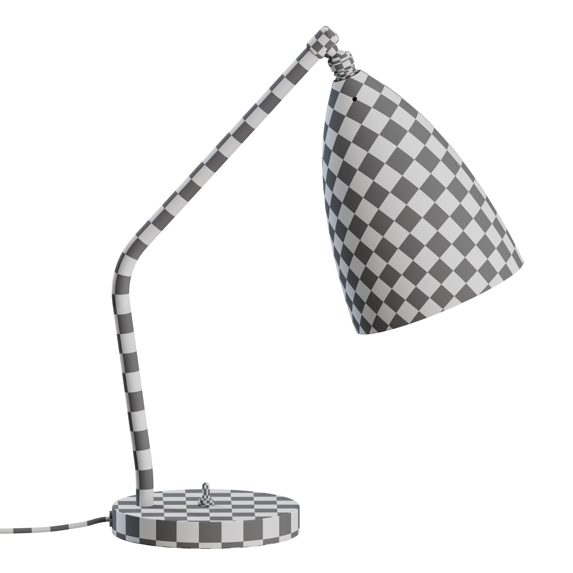Grashoppa Table Lamp by Gubi 3D Model