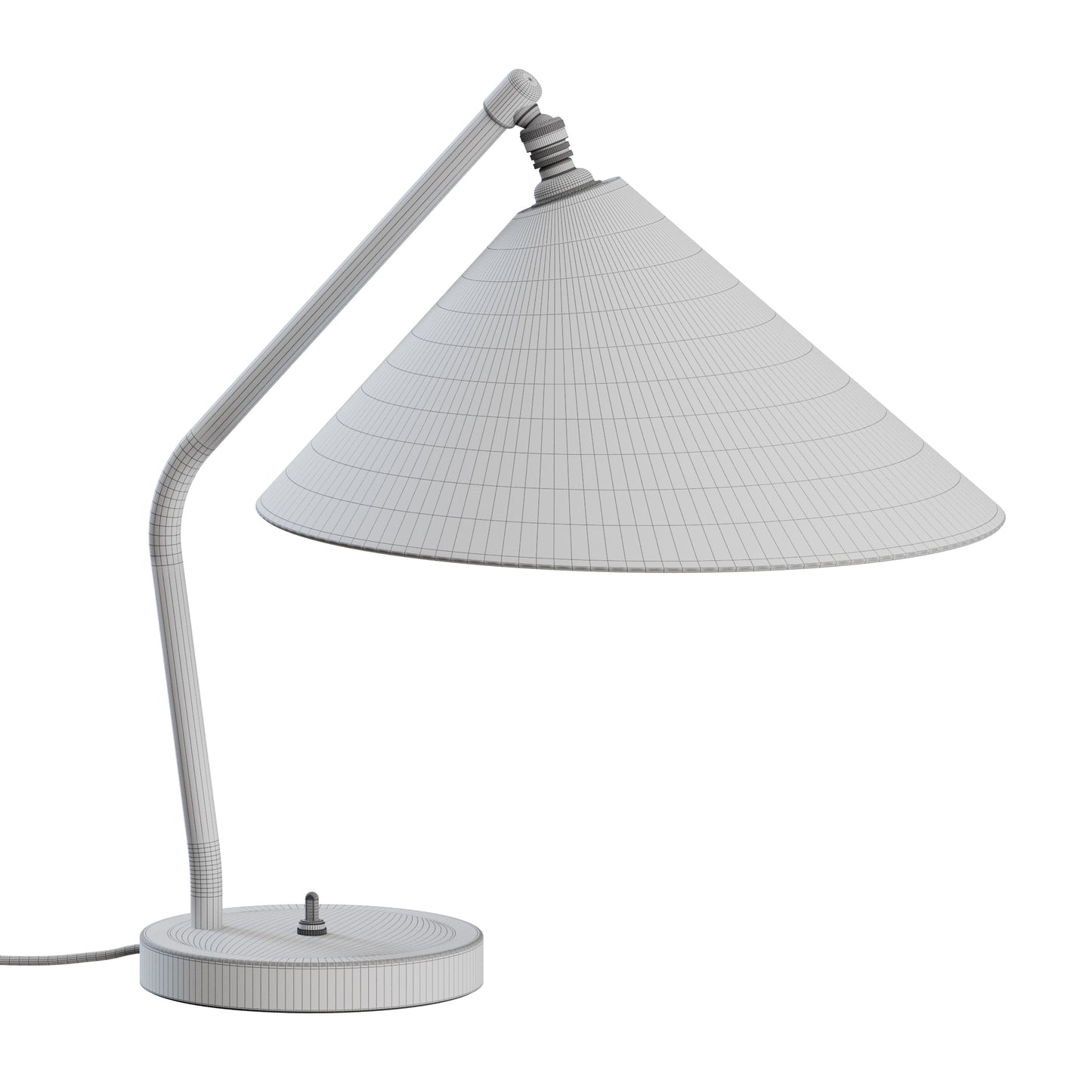 Grashoppa Table Lamp Fabric by Gubi 3D Model