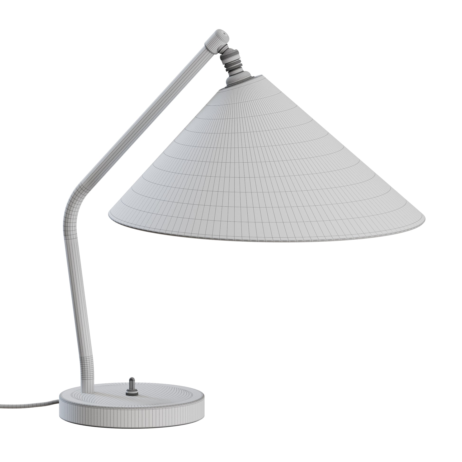 Grashoppa Table Lamp Fabric by Gubi 3D Model