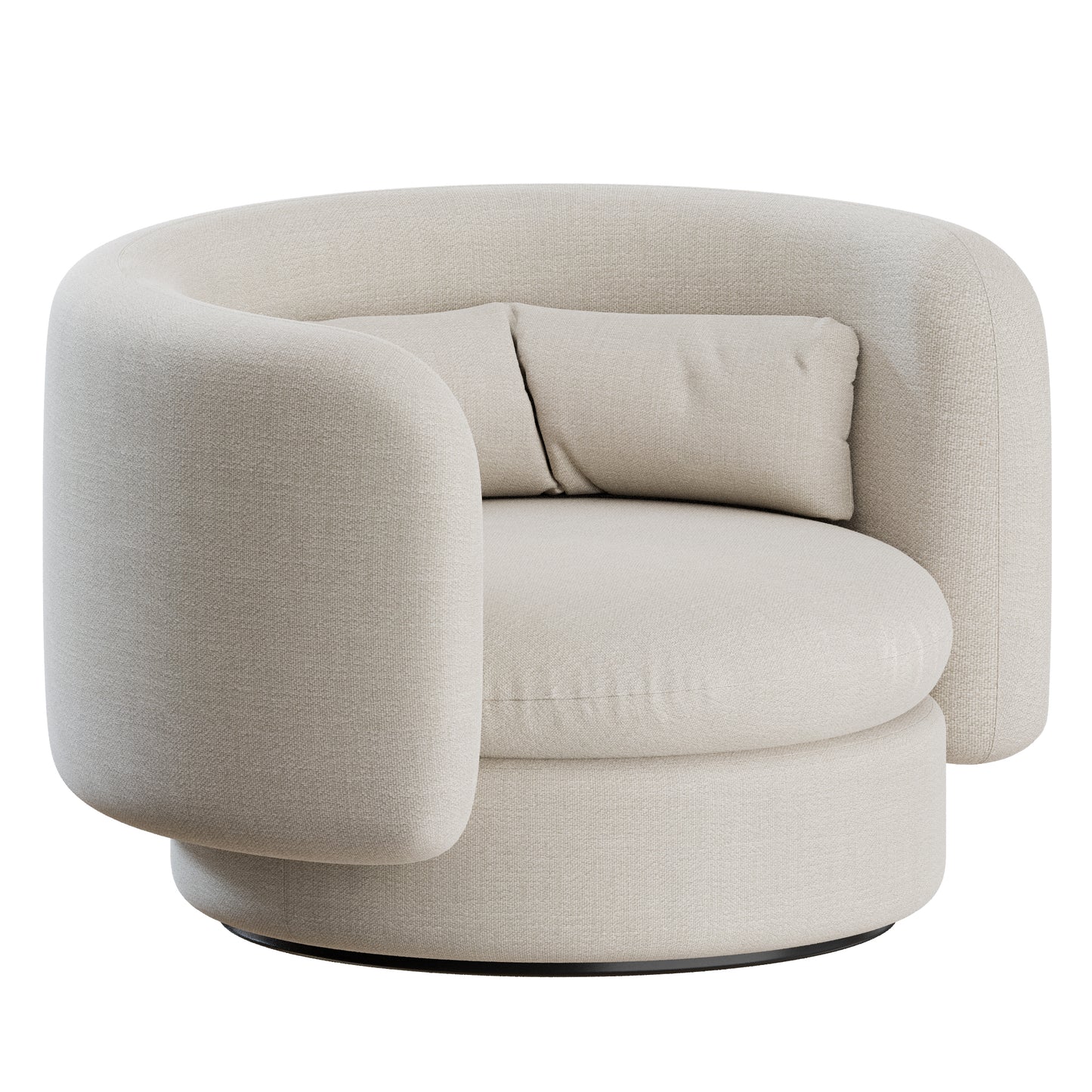Group Classic Armchair by SCP 3D Model