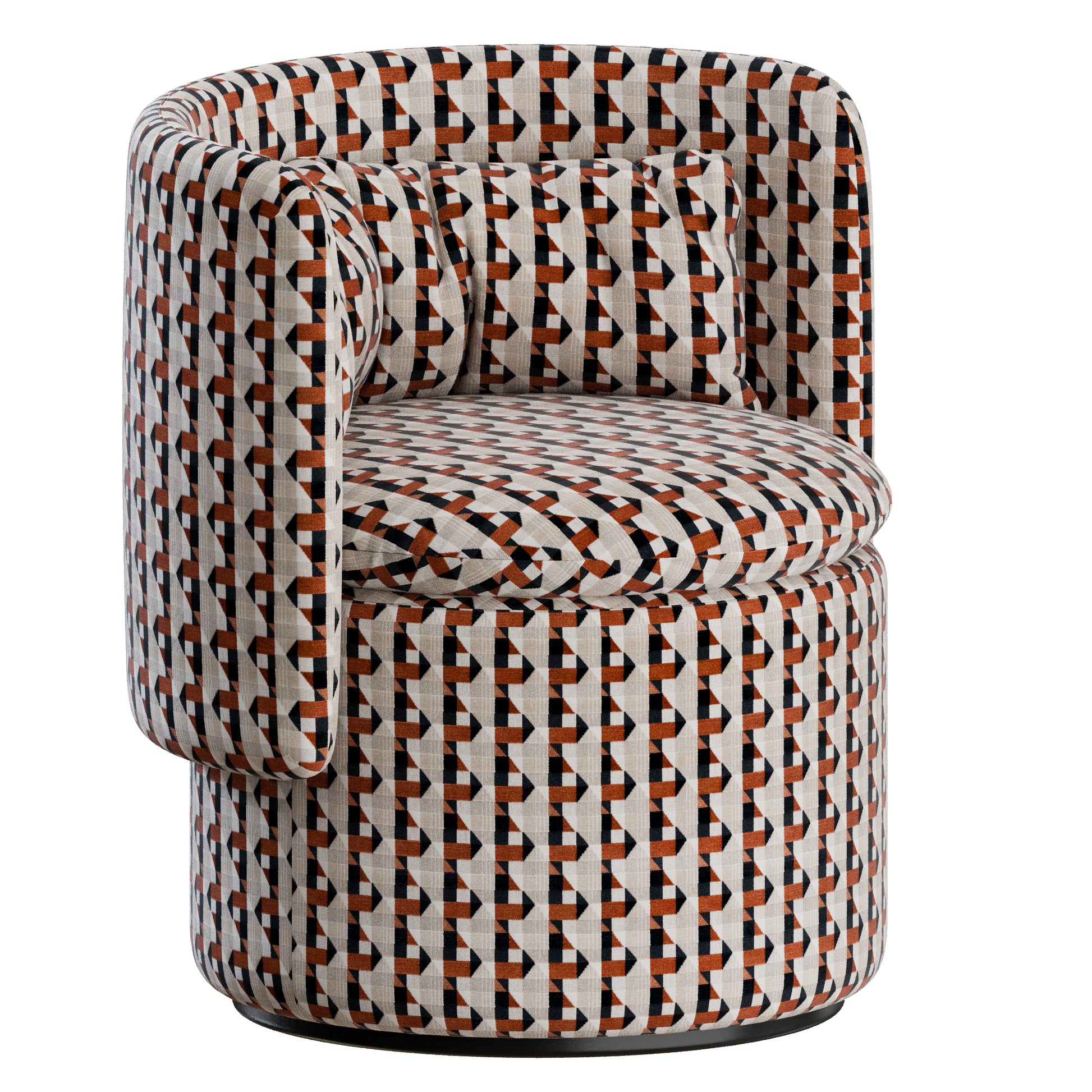 Group Cocktail Armchair by SCP 3D Model