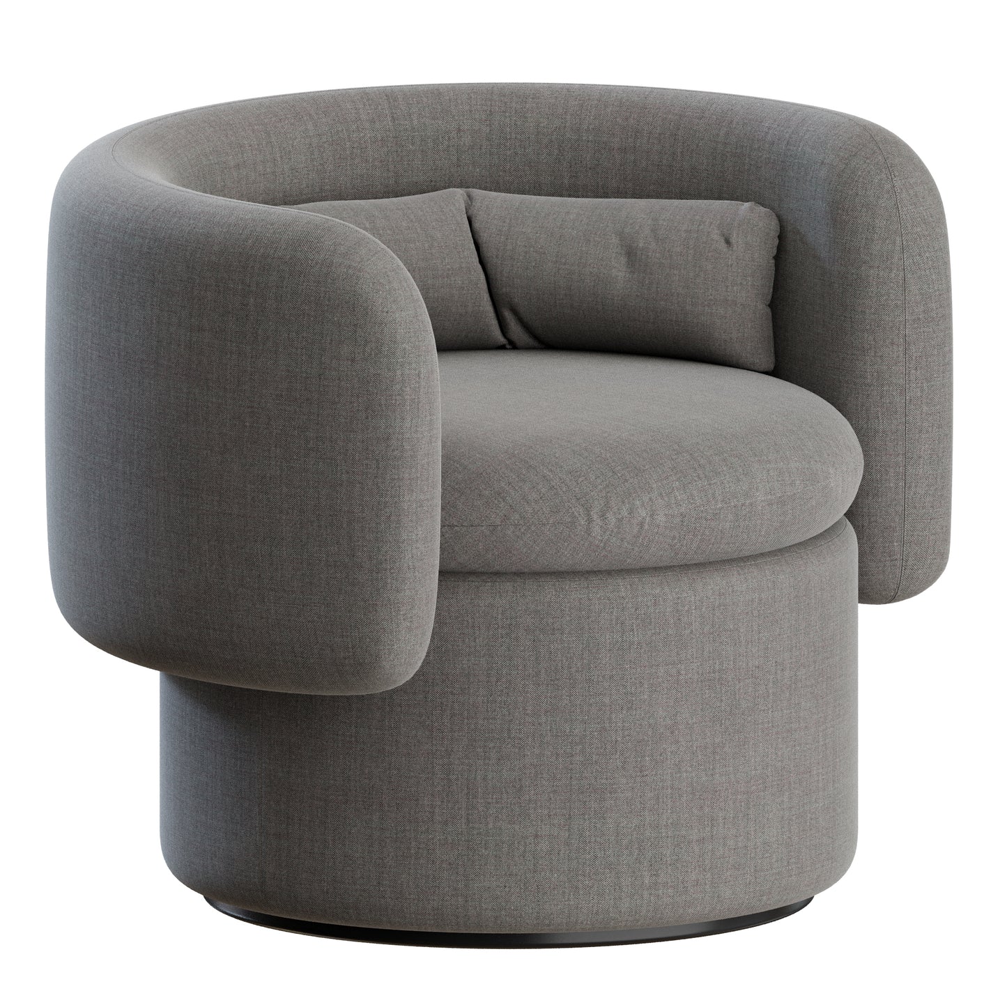 Group Formal Armchair by SCP 3D Model