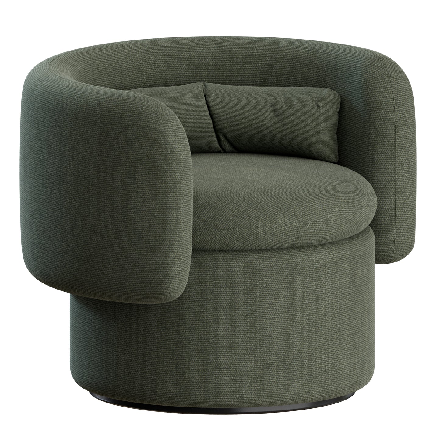 Group Formal Armchair by SCP 3D Model