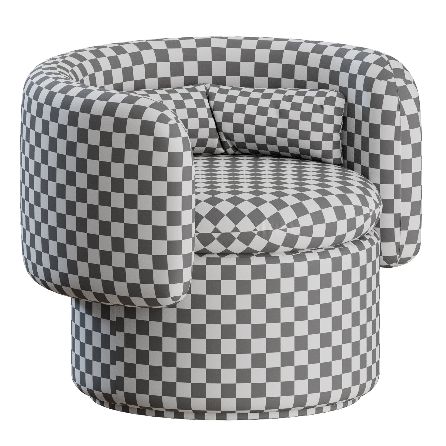 Group Formal Armchair by SCP 3D Model