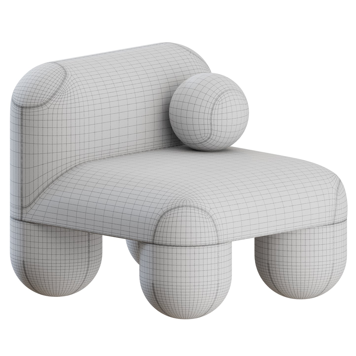 Hello Armchair by Noom 3D Model