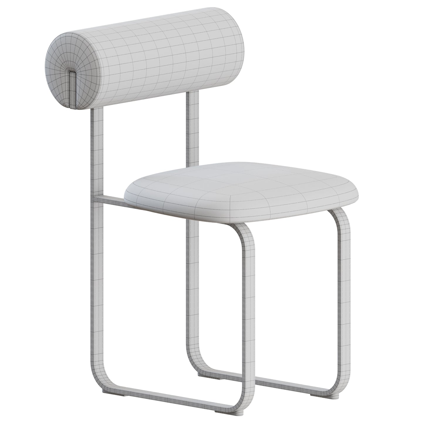 Hippo Chair Steel by Norr11 3D Model