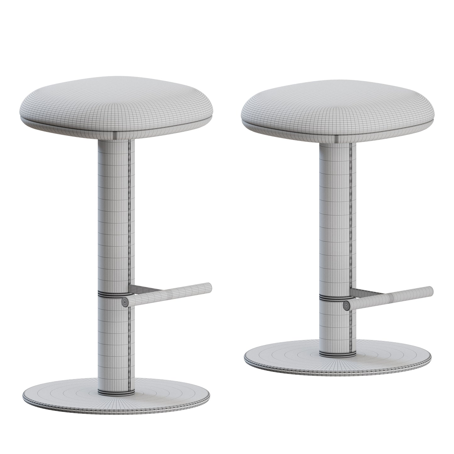 Hiro Stool by Domkapa 3D Model