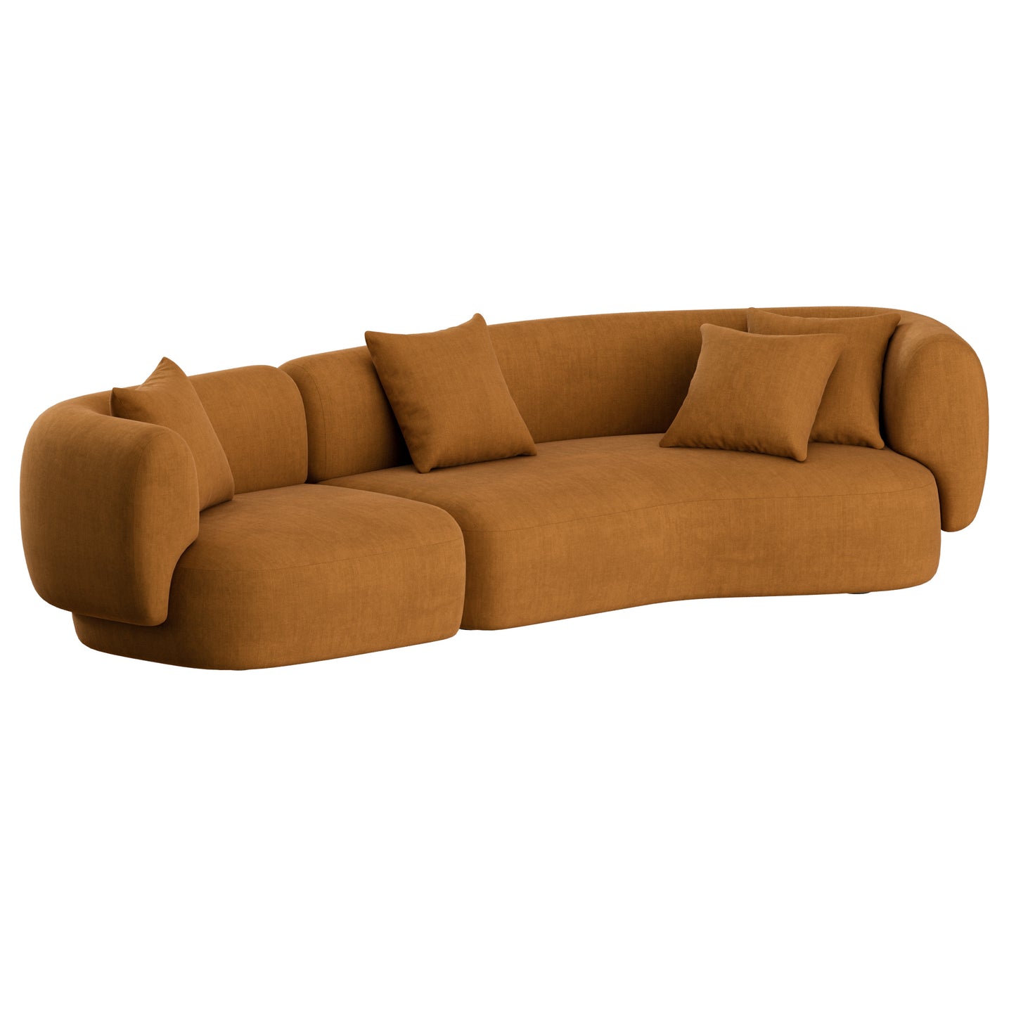 Hug Angular Sofa by Collector Group 3D Model