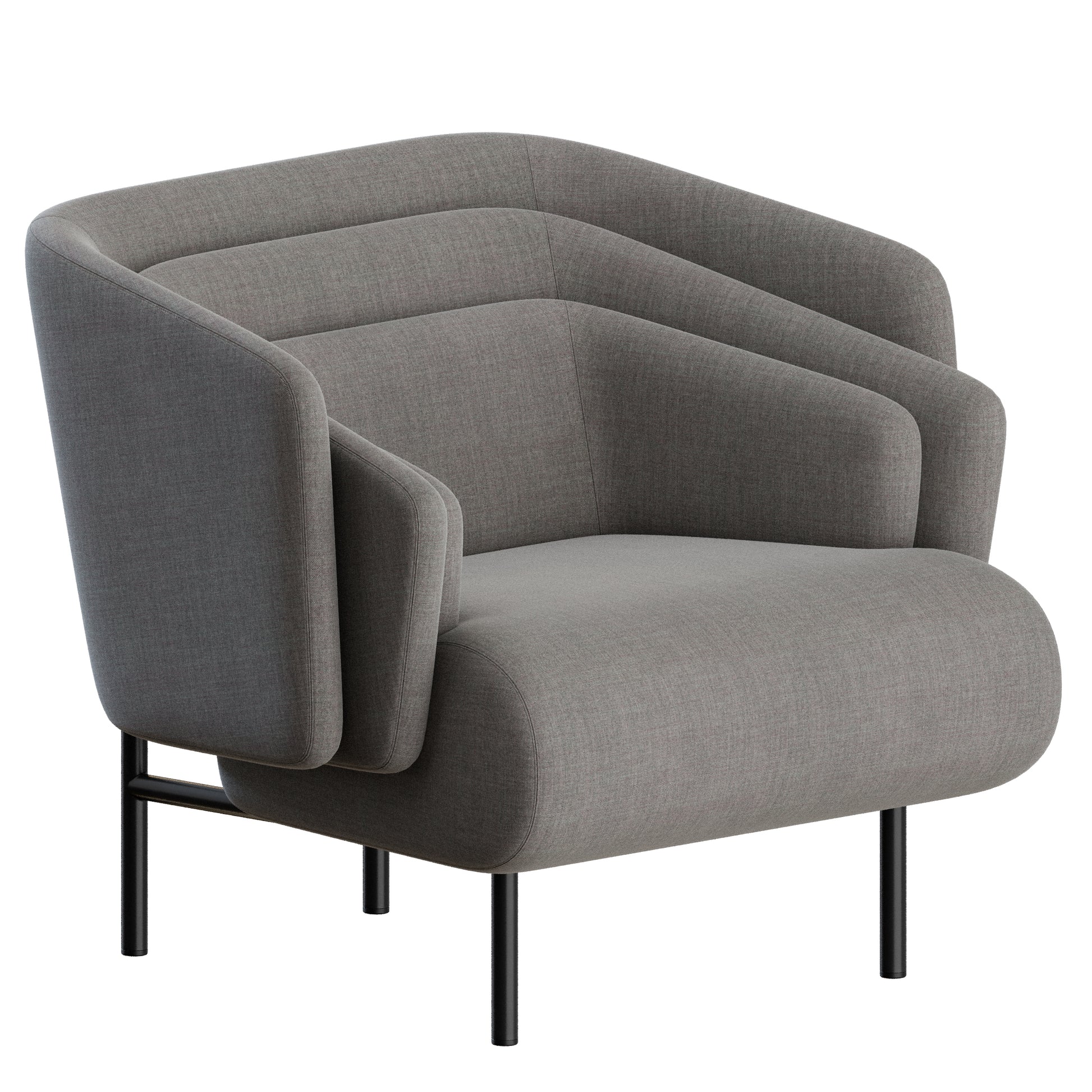 Hug Armchair by Delcourt Collection 3D Model