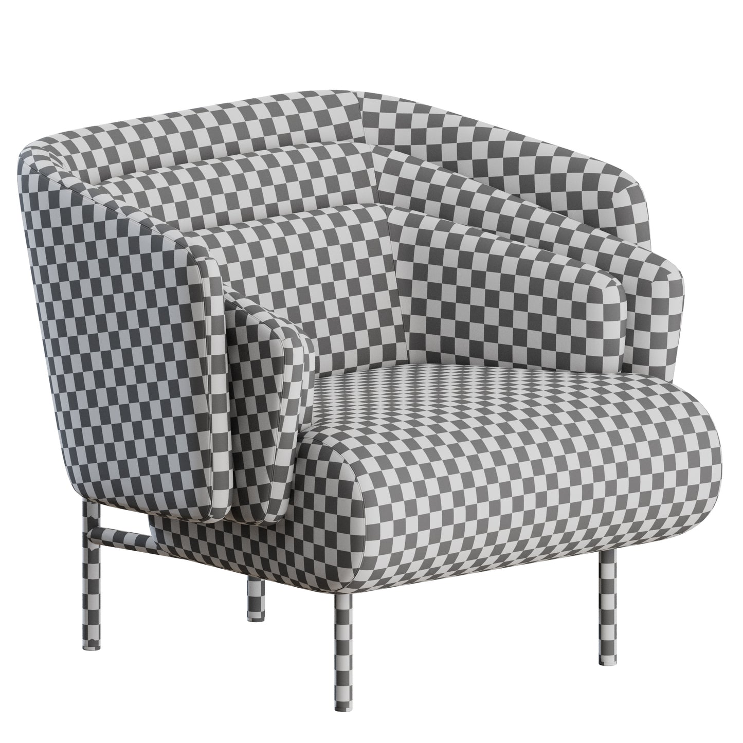 Hug Armchair by Delcourt Collection 3D Model