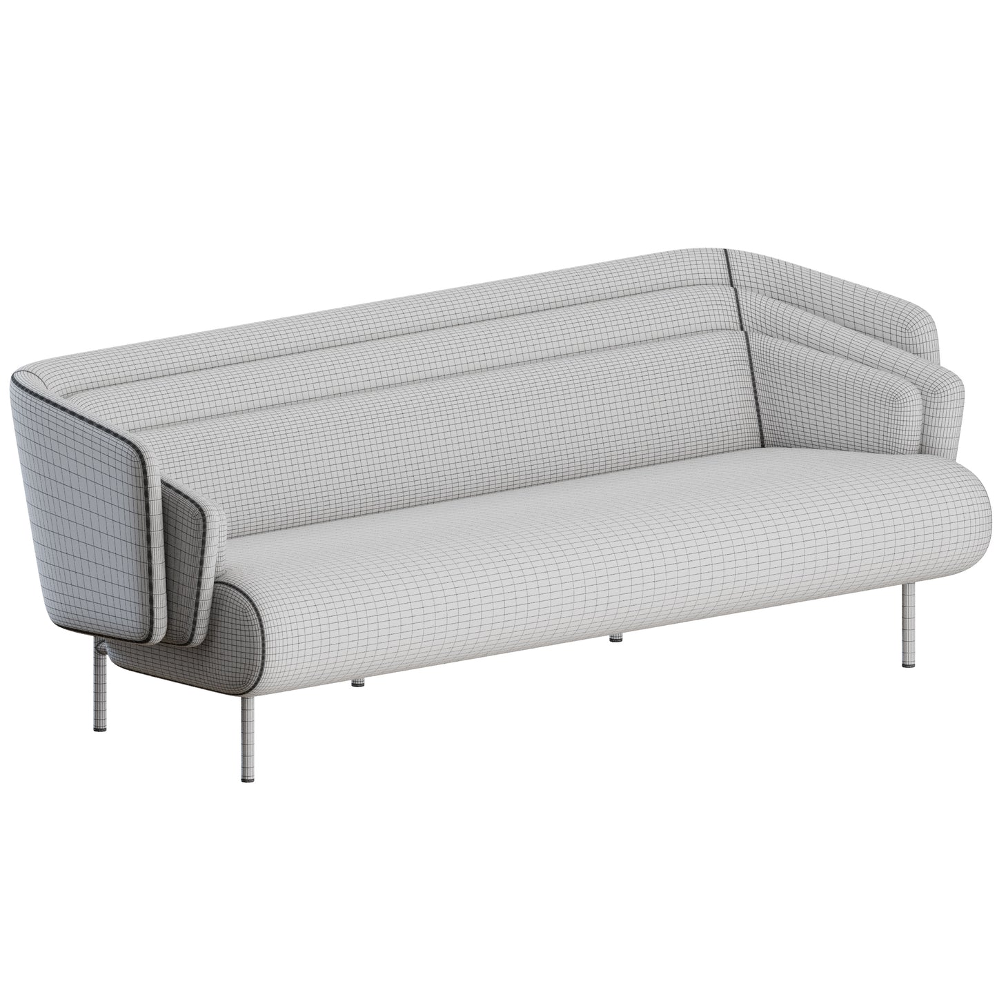 Hug Sofa by Delcourt Collection 3D Model