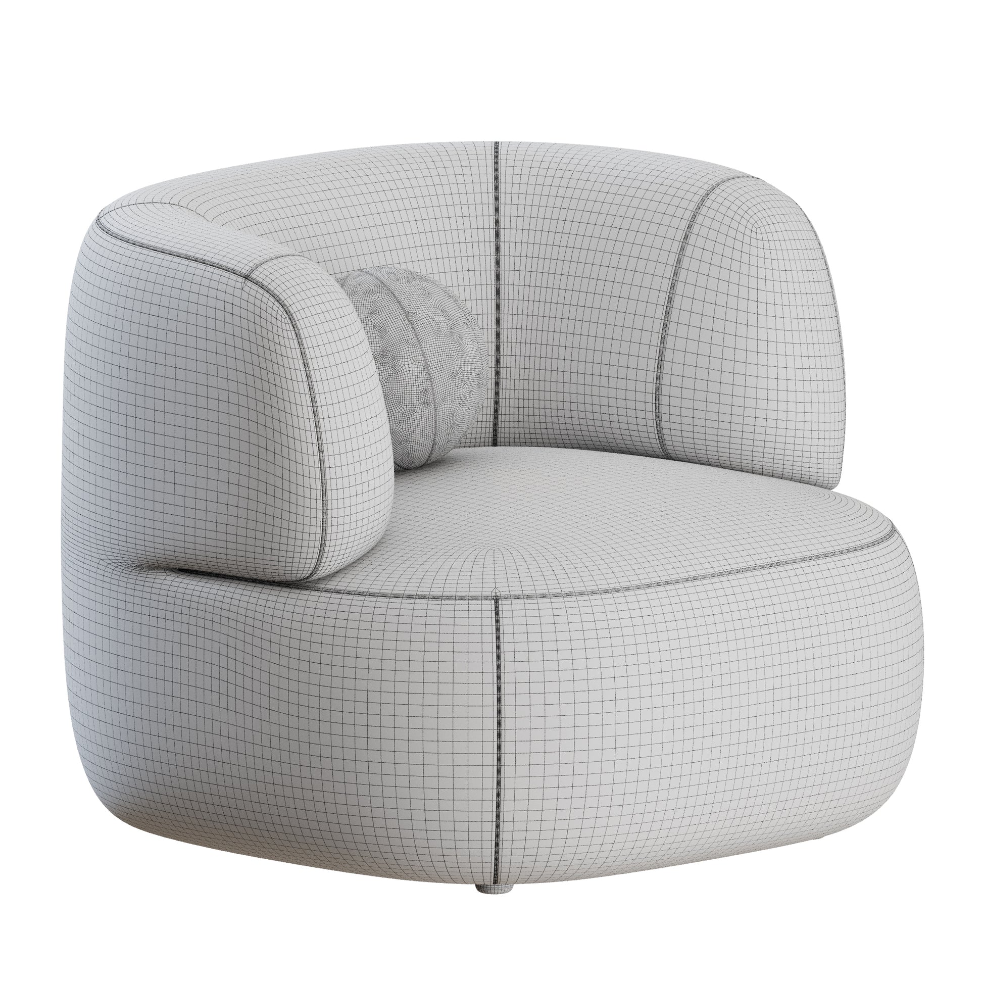 Isla Armchair by Ditre Italia 3D Model