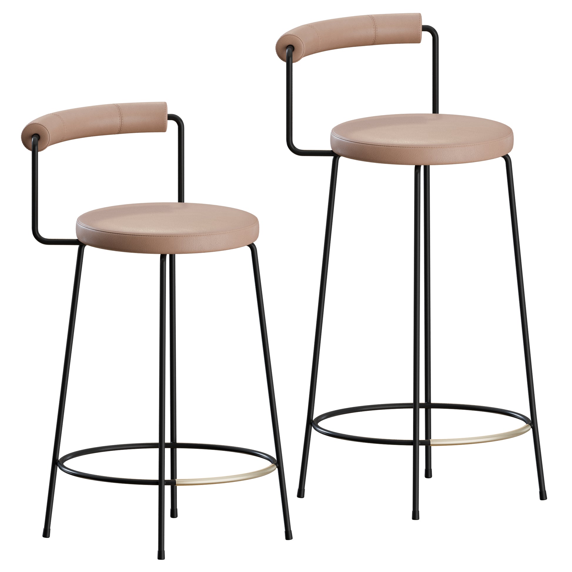 Iva Stool by Grazia and Co 3D Model