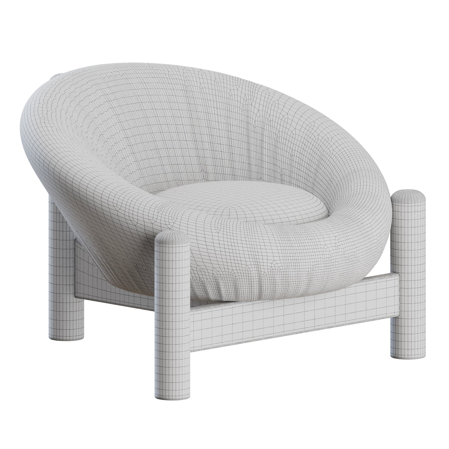 Joy Armchair by Advena Home 3D Model