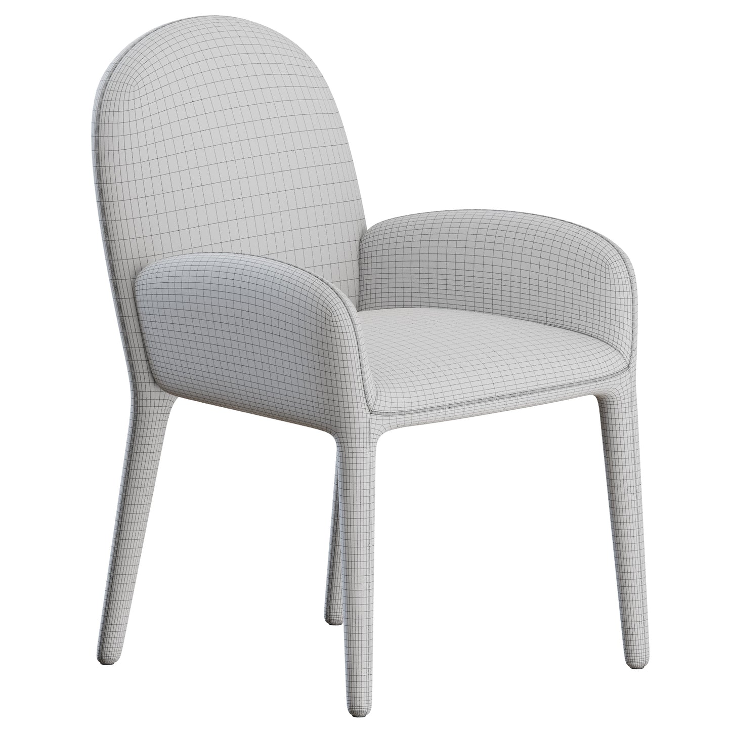 Jules Dining Chair by Globewest 3D Model