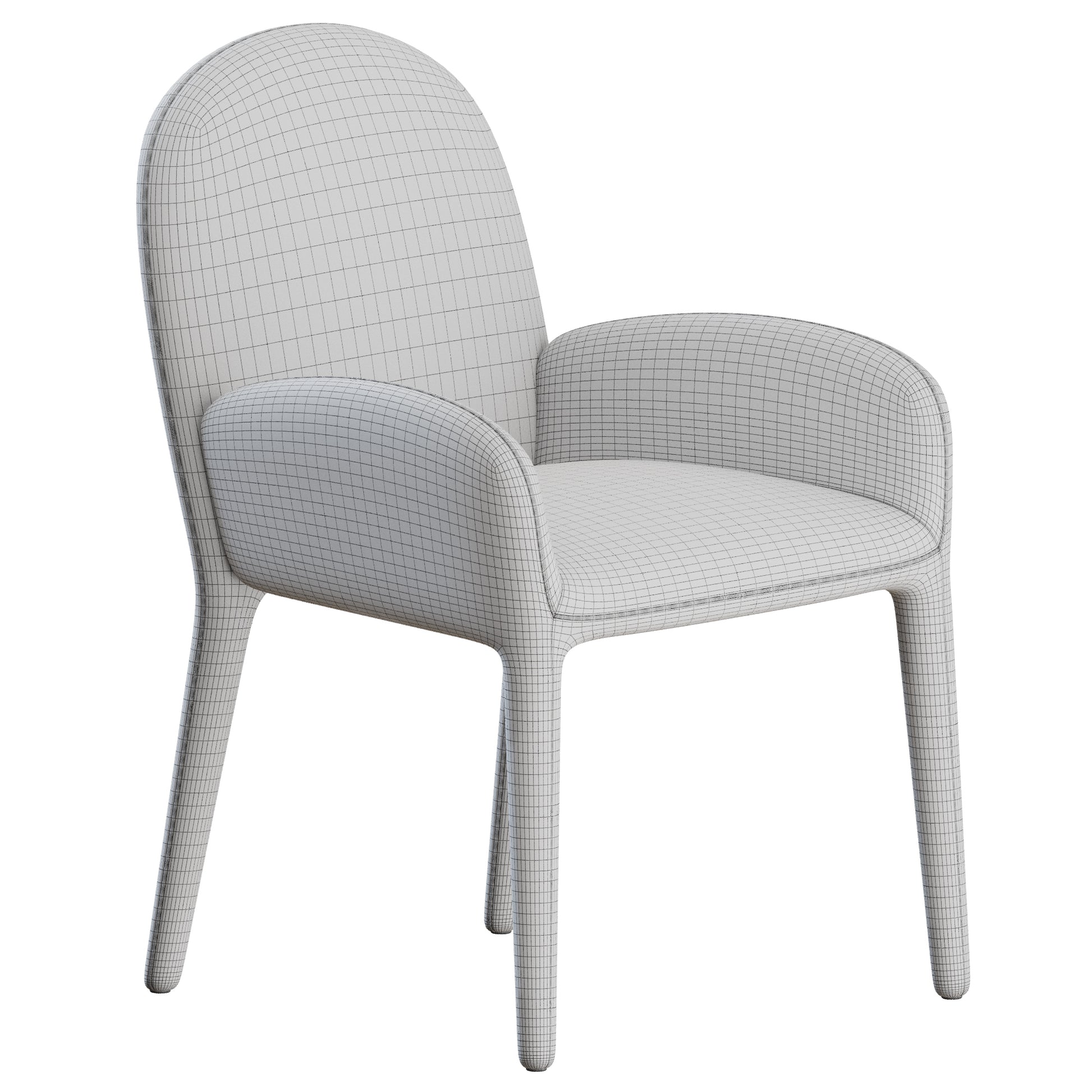 Jules Dining Chair by Globewest 3D Model