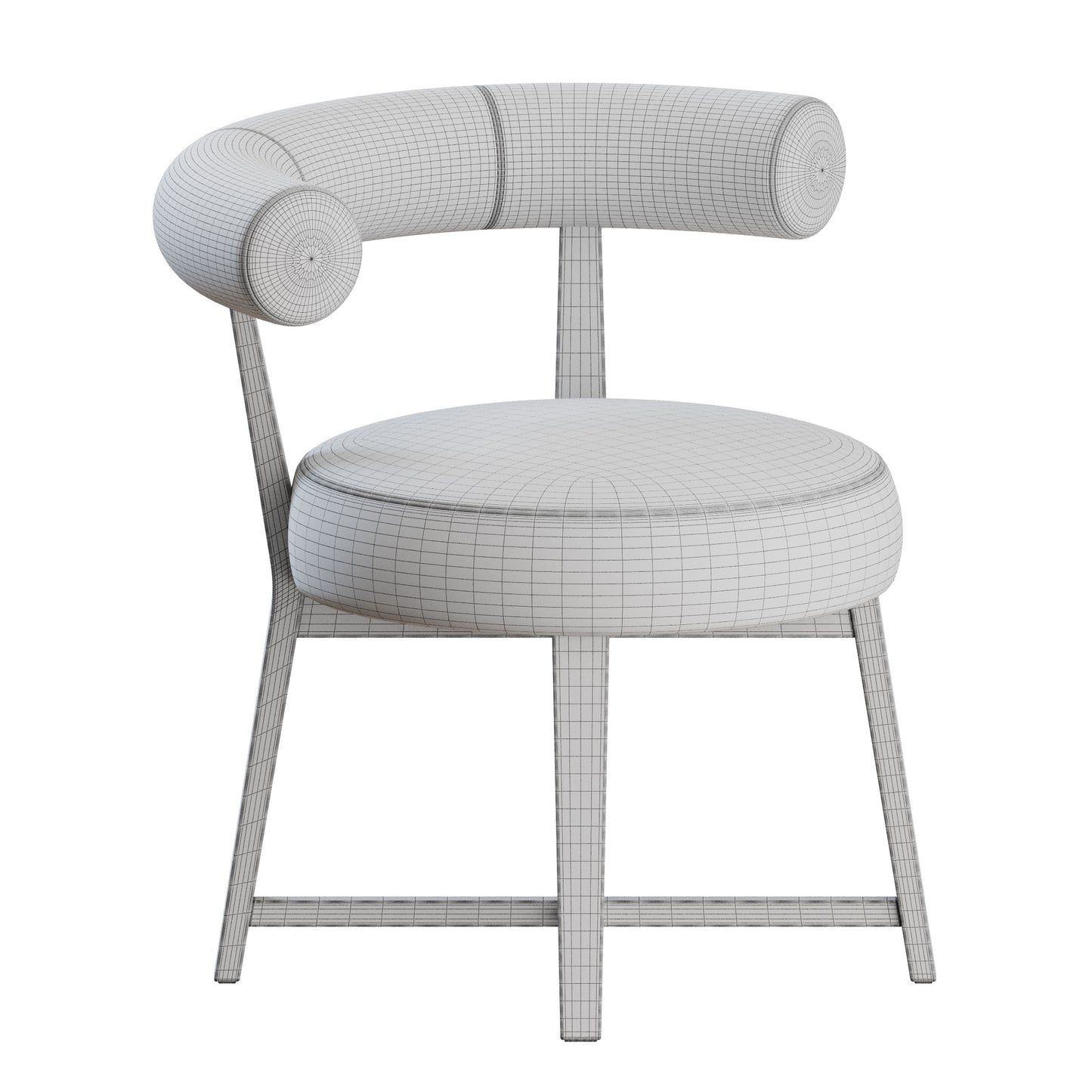 Justine Chair by Flexform 3D Model