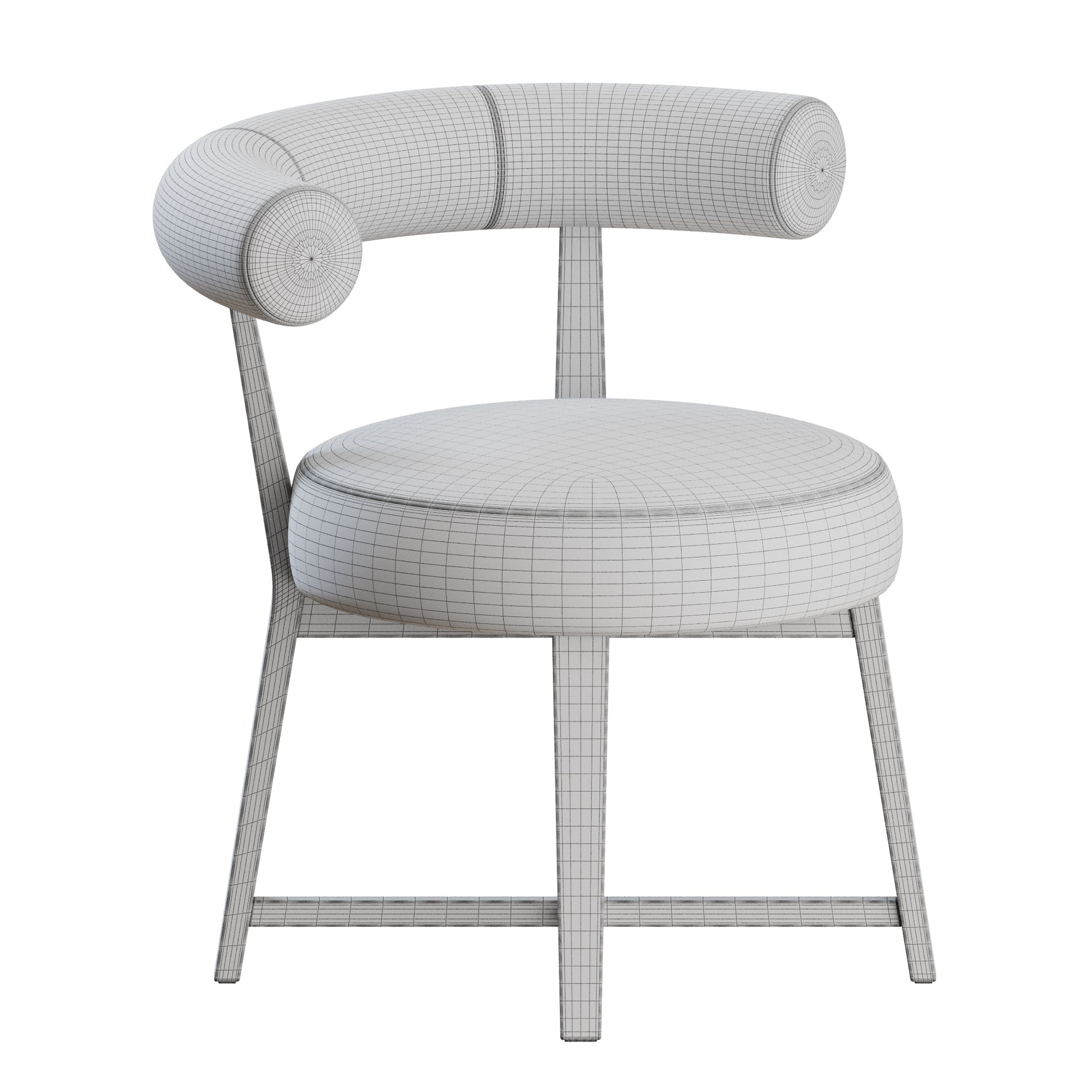 Justine Chair by Flexform 3D Model