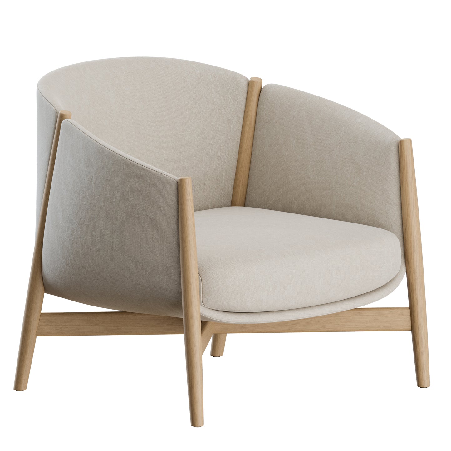 Kagu Armchair by COR 3D Model