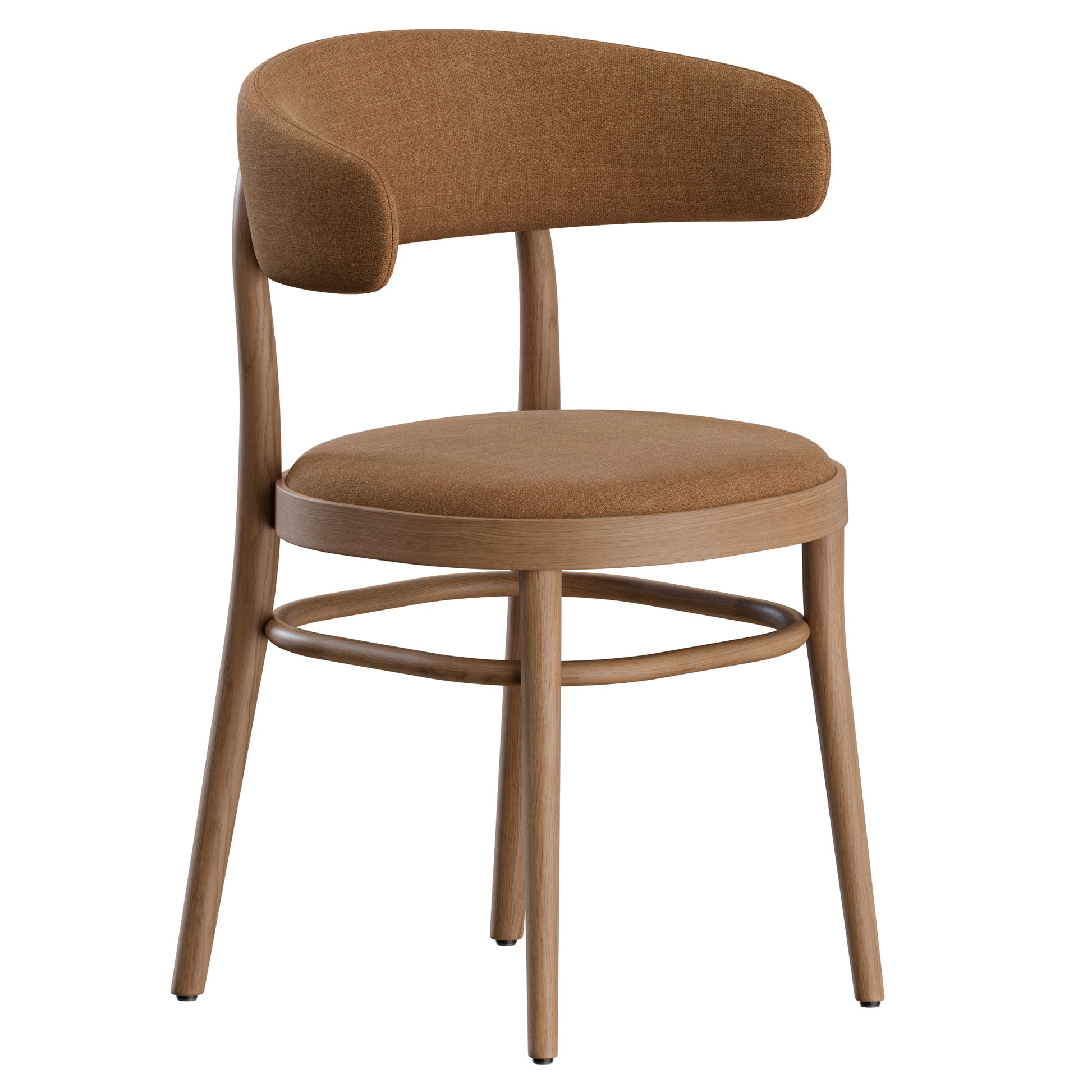 Kipferl Chair Armrest by Thonet 3D Model