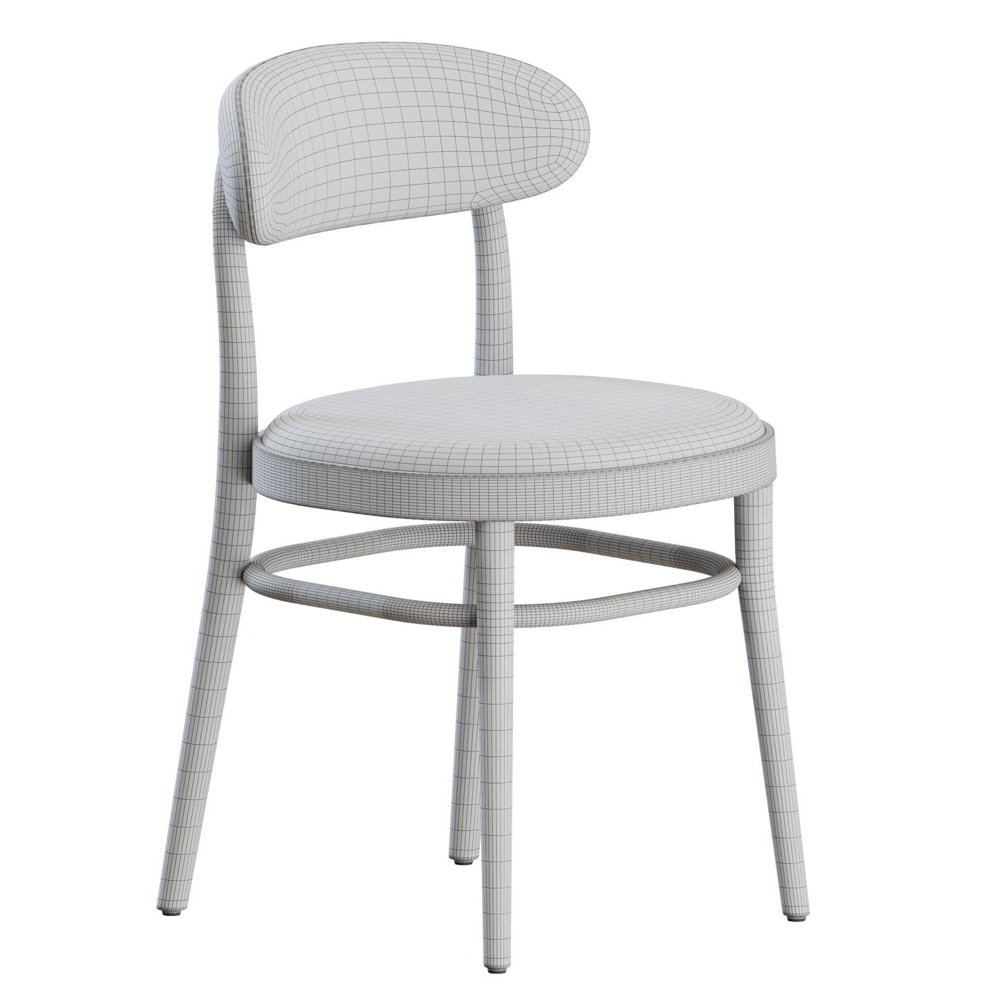 Kipferl Chair by Thonet 3D Model