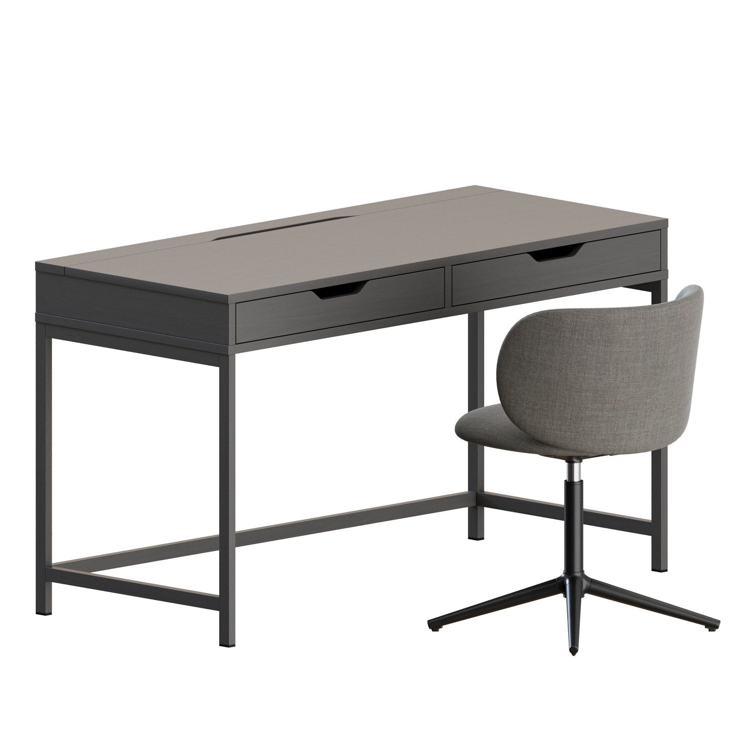 Krylbo Chair Alex Desk by Ikea 3D Model
