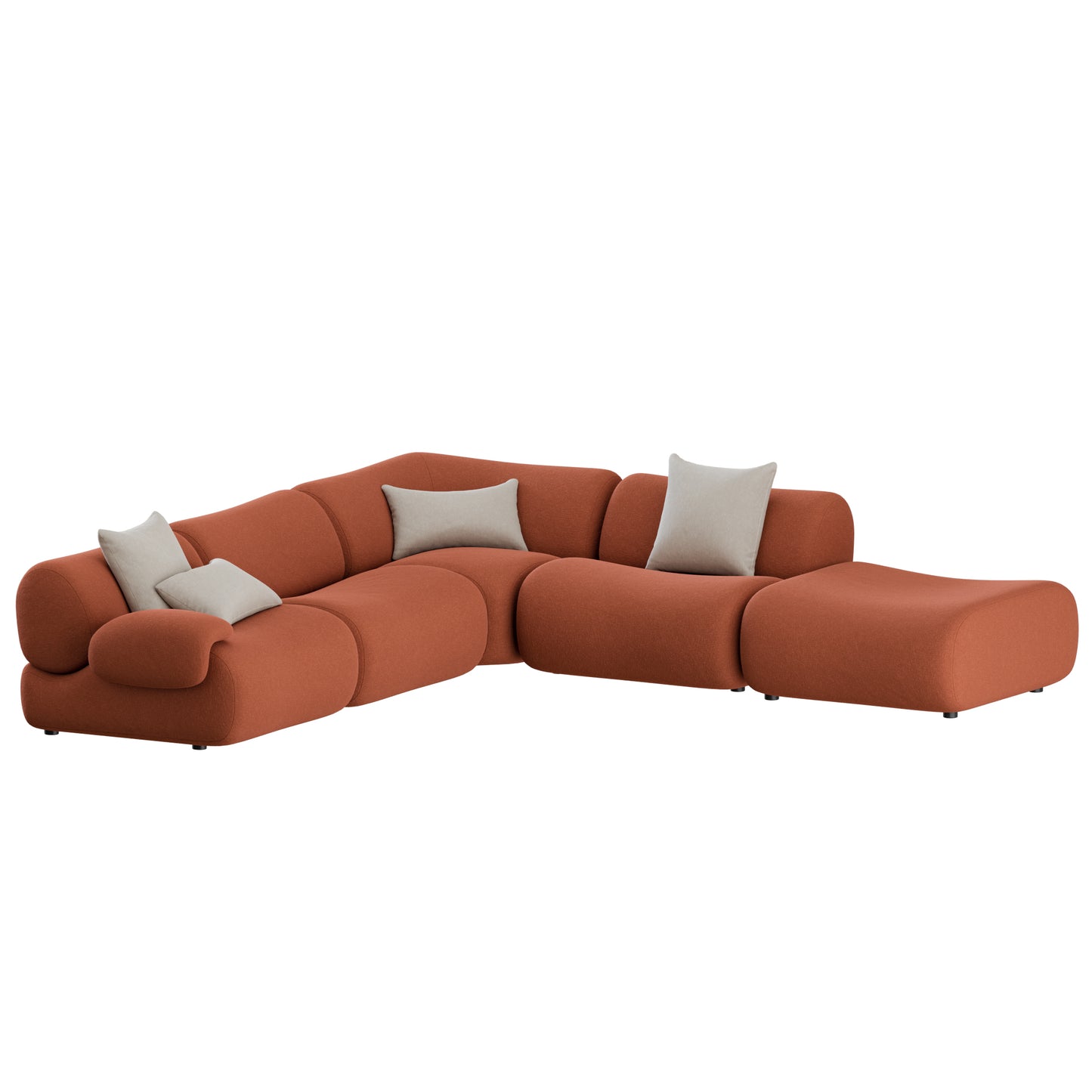 Lemmy Modular Sofa Corner by Jarden 3D Model