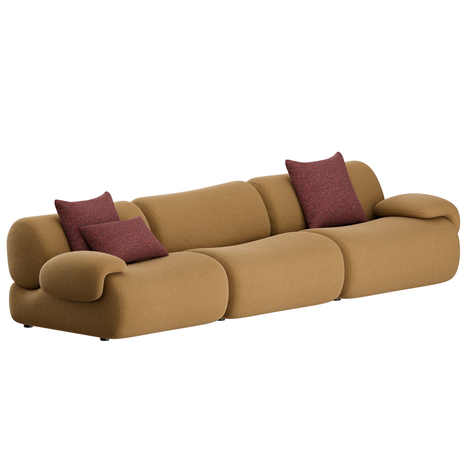 Lemmy Sofa Straight by Jarden 3D Model