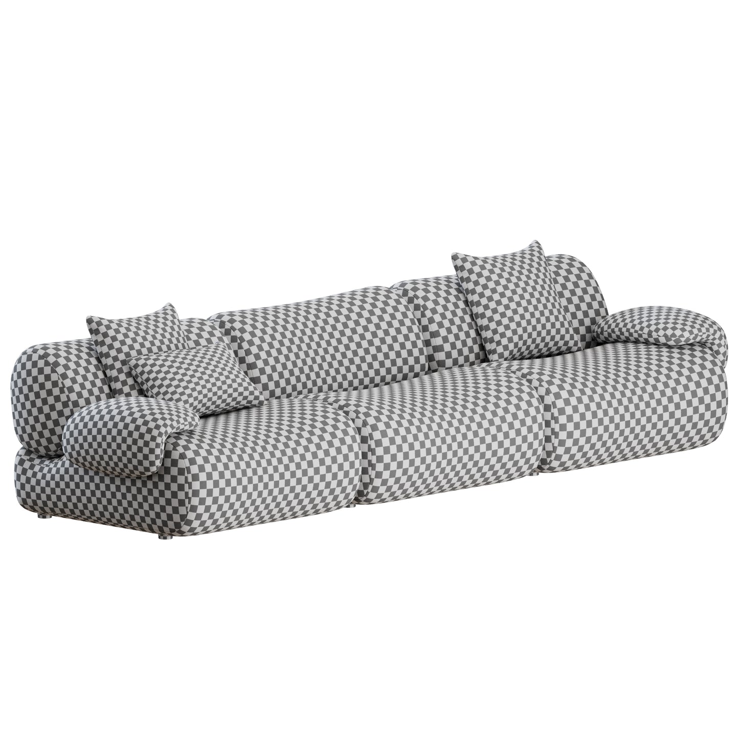 Lemmy Sofa Straight by Jarden 3D Model