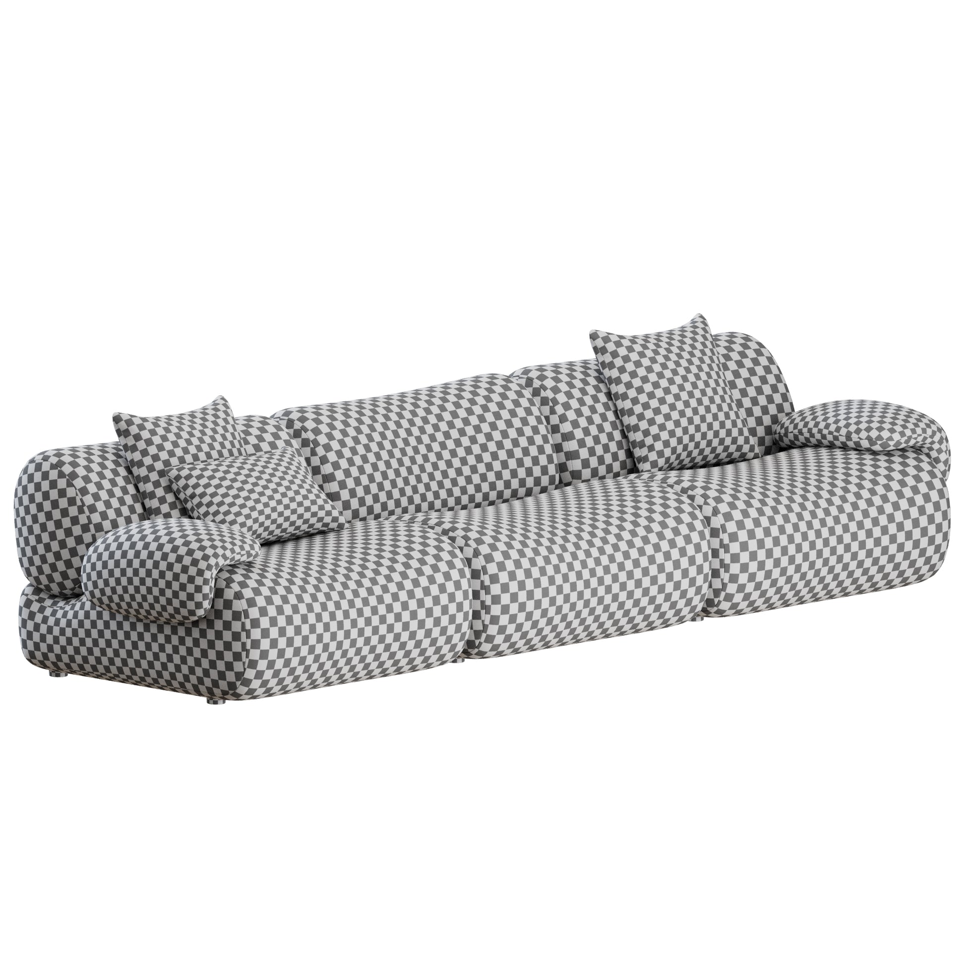 Lemmy Sofa Straight by Jarden 3D Model