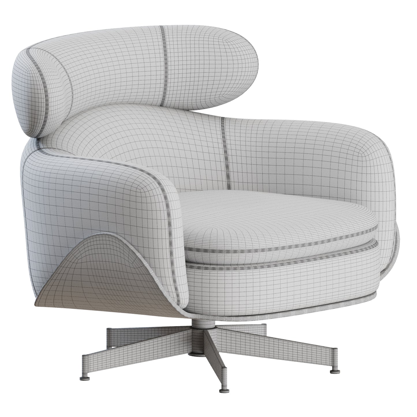 Leonard Armchair by Molteni&C 3D Model