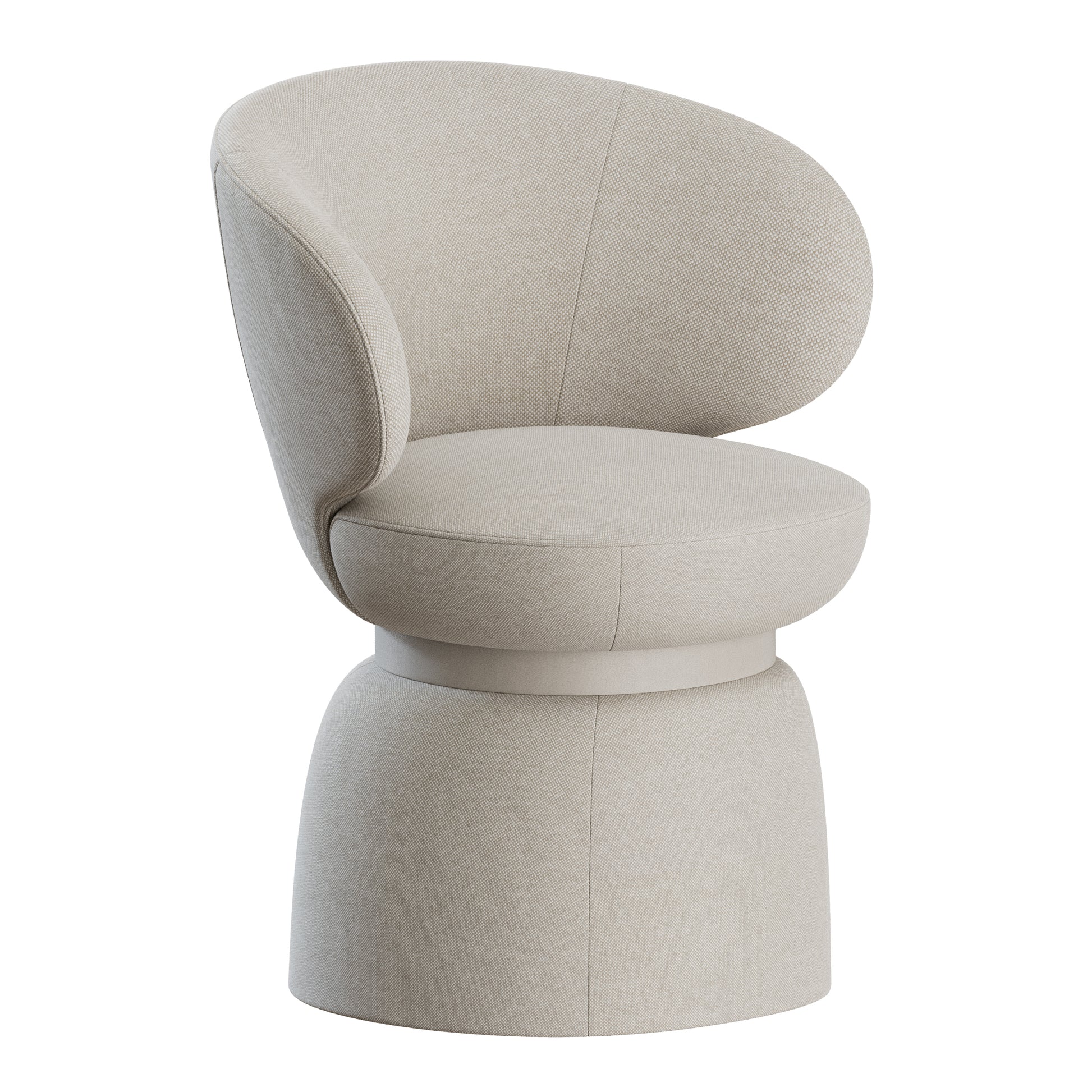 Lepli Small Armchair by Poltrona Frau 3D Model