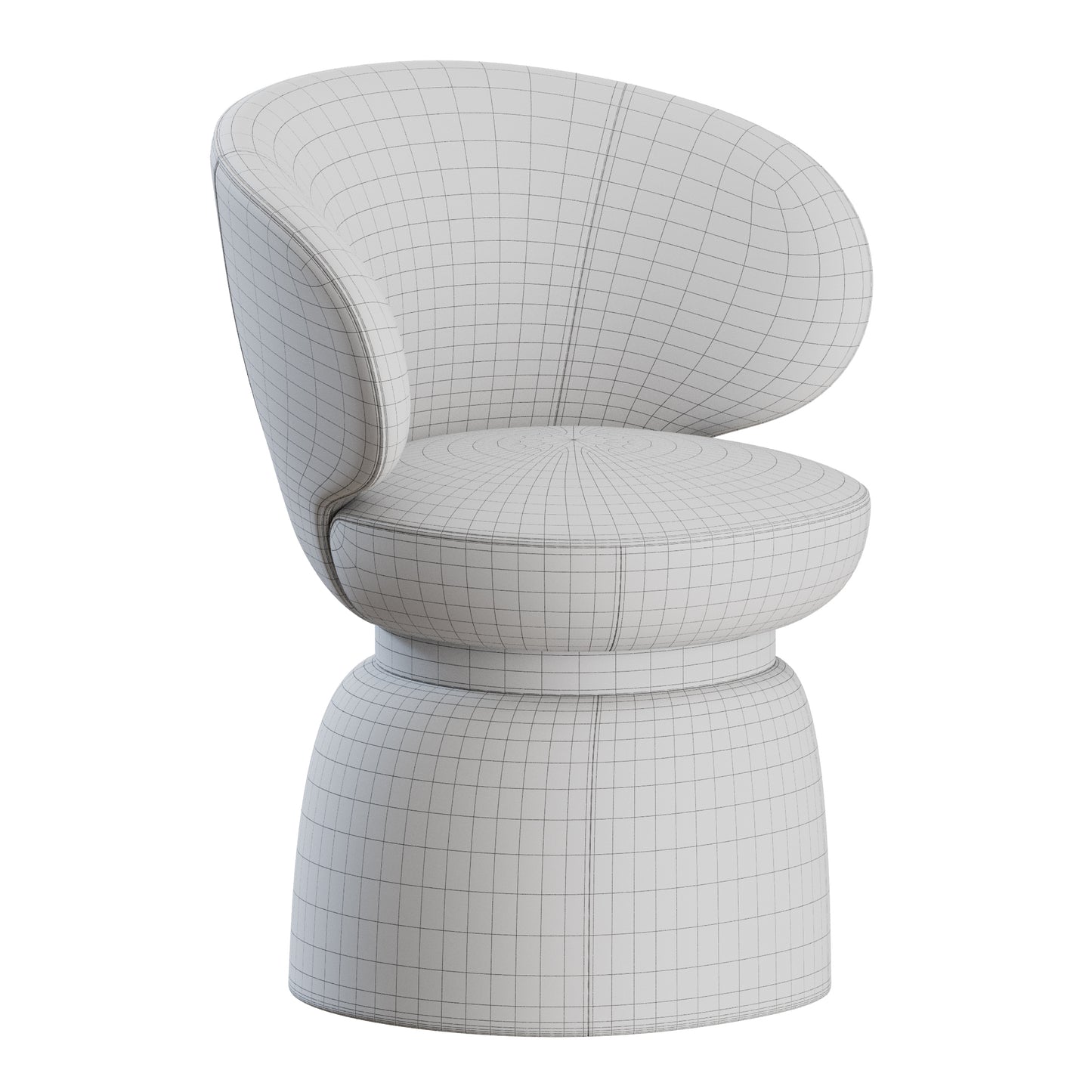 Lepli Small Armchair by Poltrona Frau 3D Model