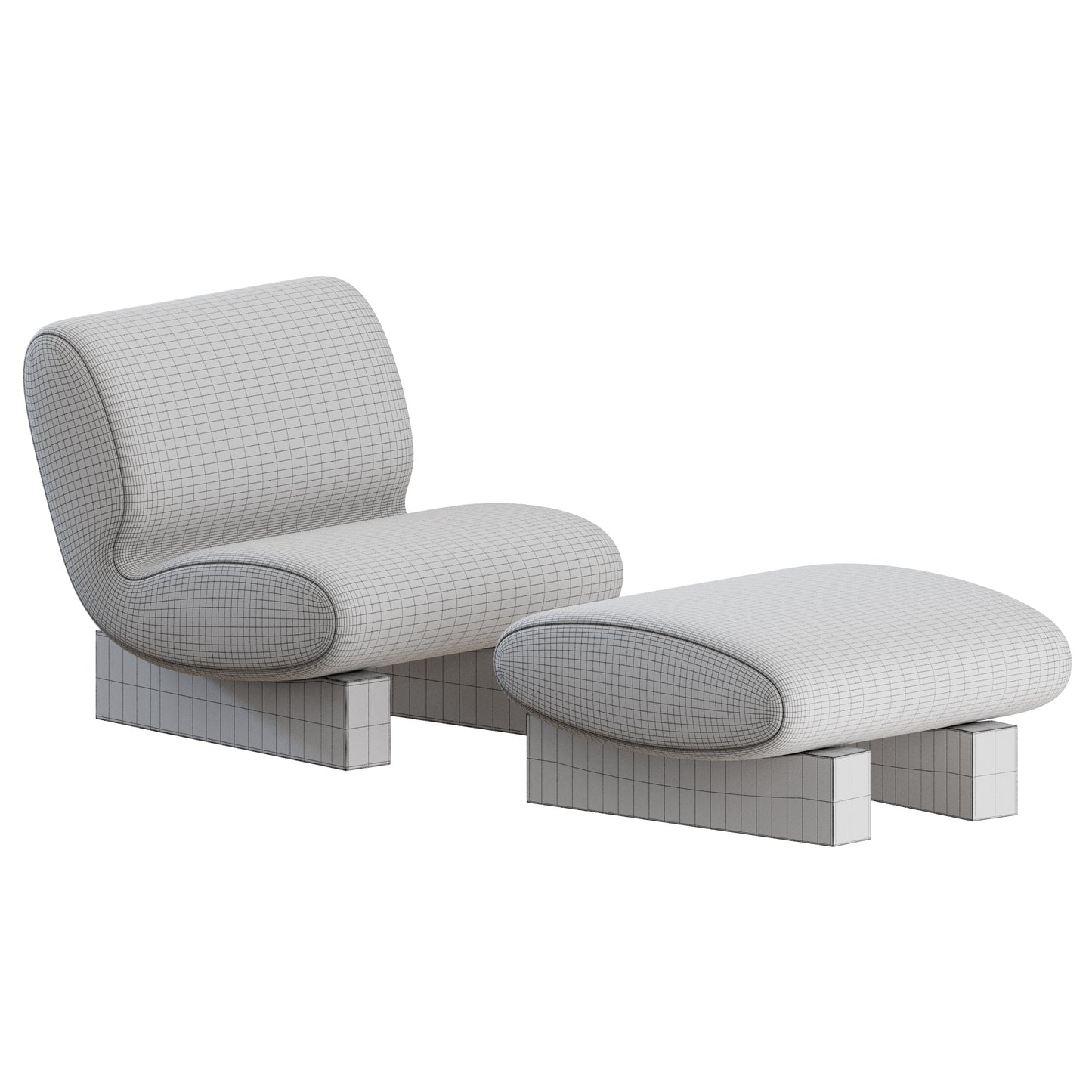 Liz Armchair by Collector Group 3D Model