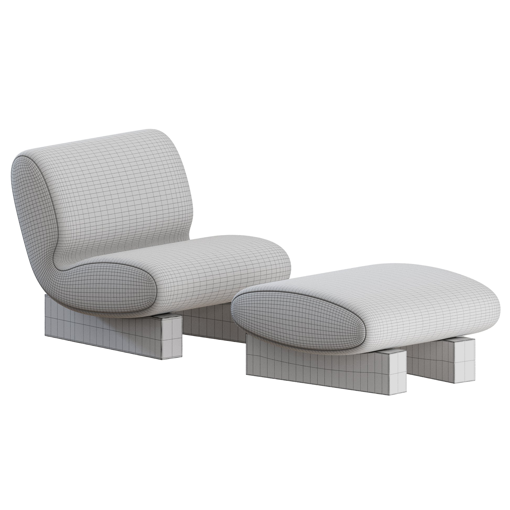 Liz Armchair by Collector Group 3D Model