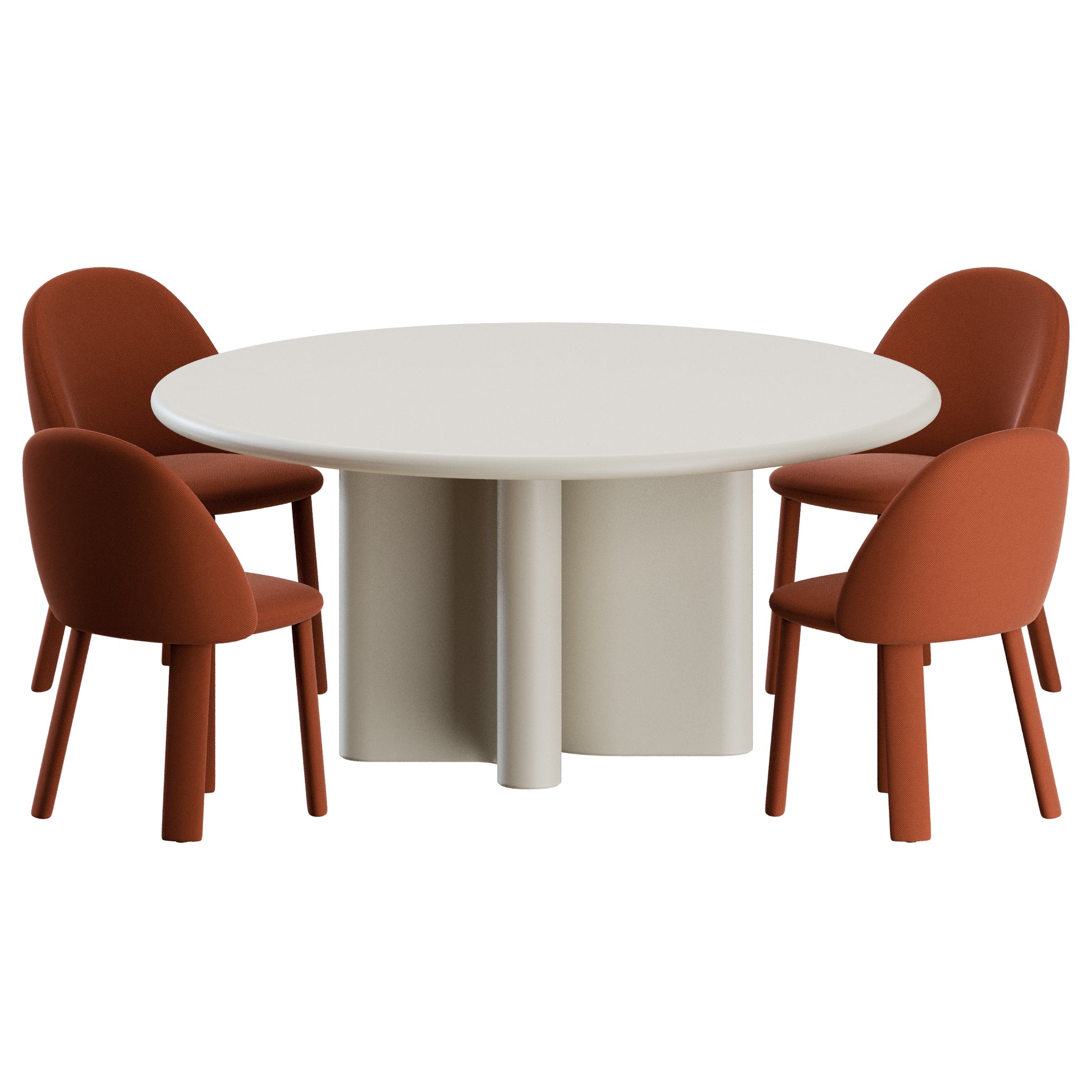 Lola Socks Bonbon Table by Miniforms 3D Model