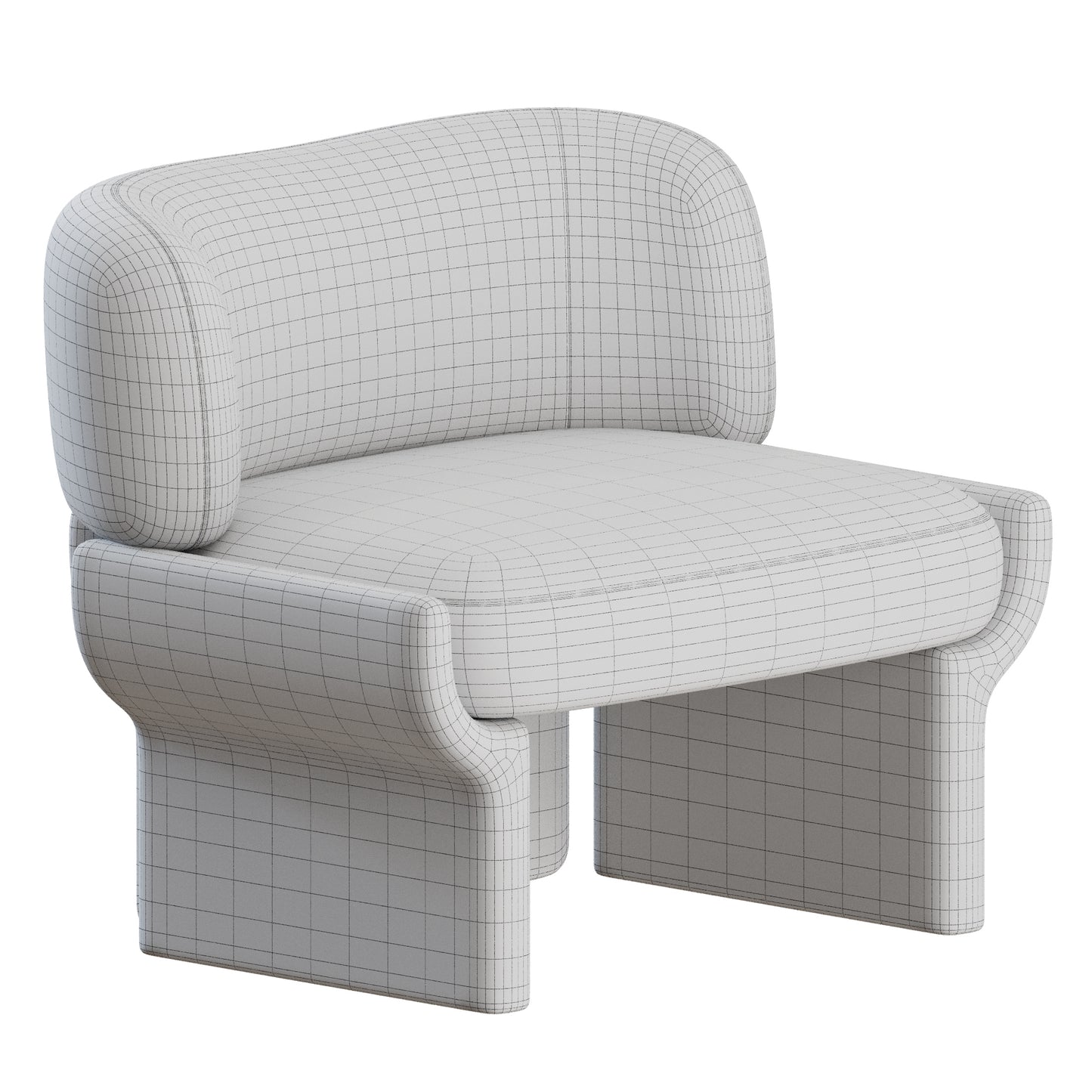 Lucky Armchair by Collector Group 3D Model