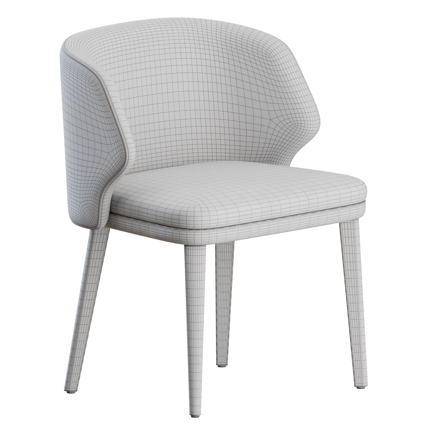Lum Chair Armrest by Collection Particuliere 3D Model