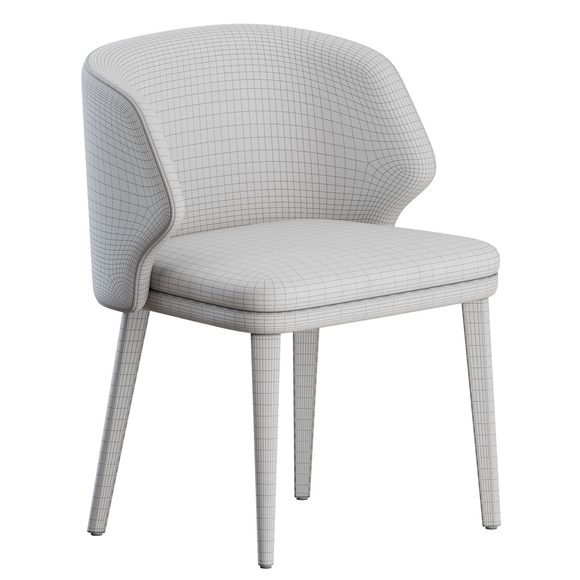 Lum Chair Armrest by Collection Particuliere 3D Model